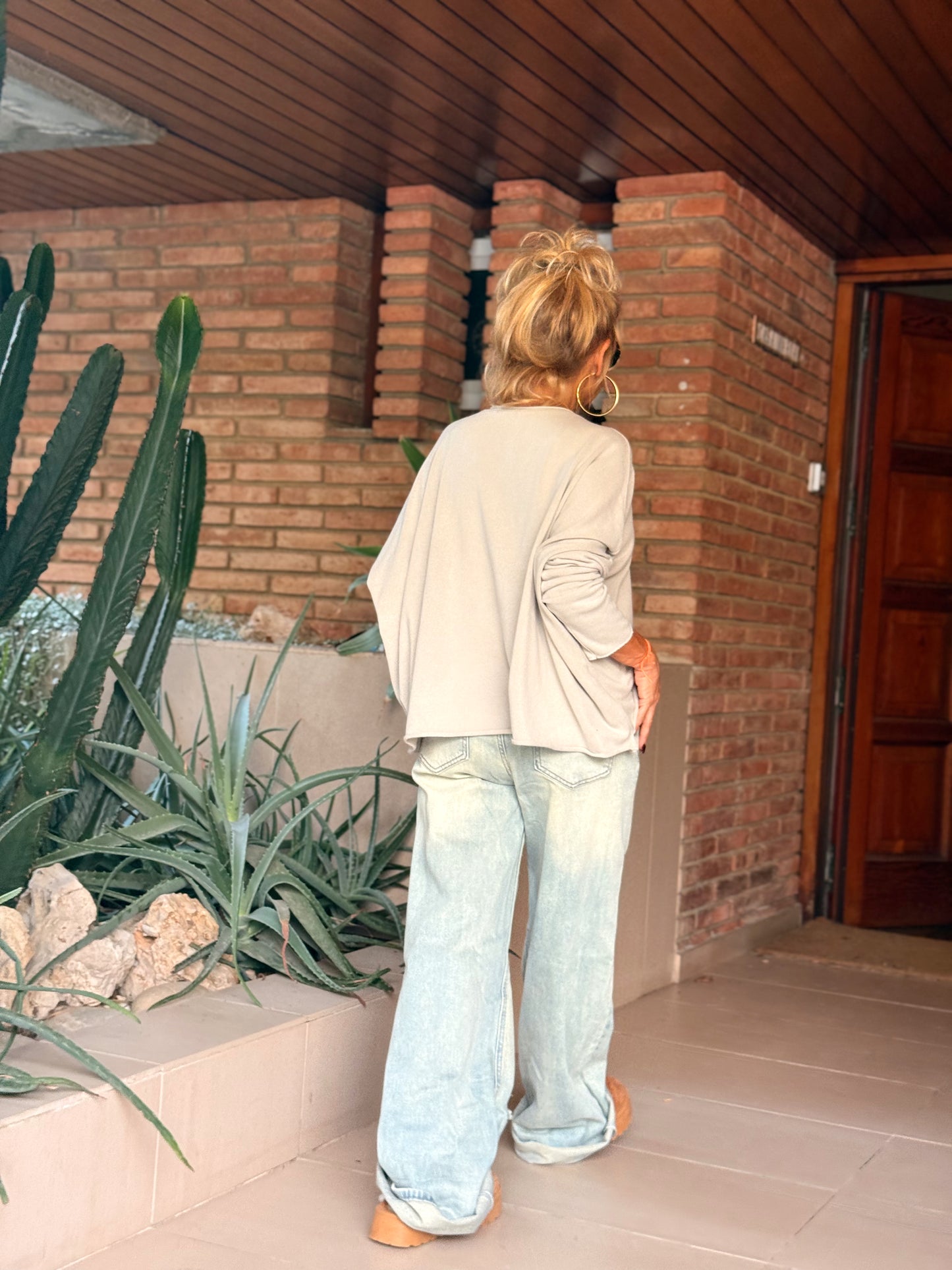 CAMISETA DESGASTADA OVERSIZE DANI MULTICOLOR