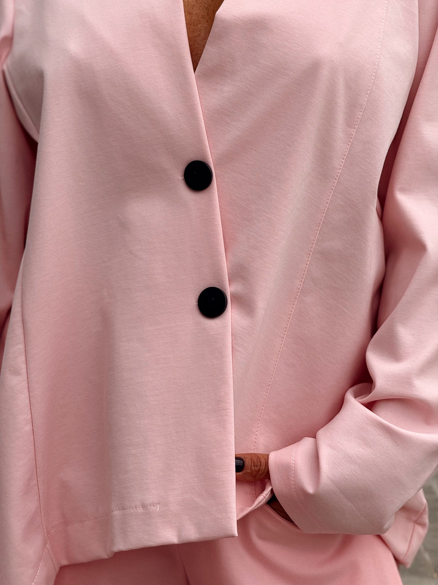 CHAQUETA ASIMÉTRICO VALERIA MULTICOLOR