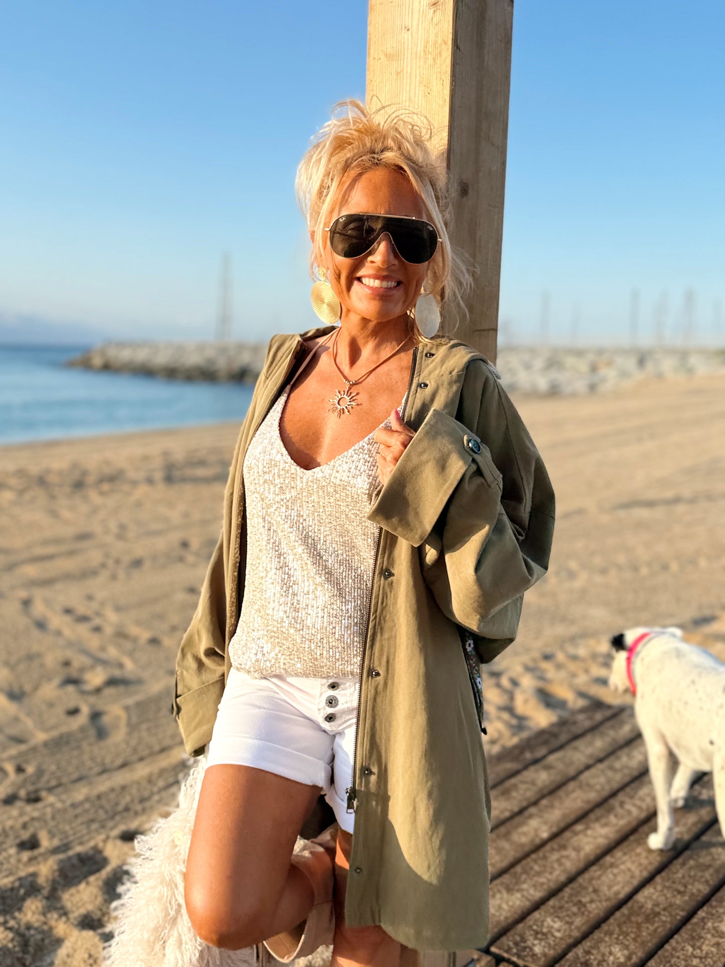 PARKA OVERSIZE SOFIA MULTICOLOR