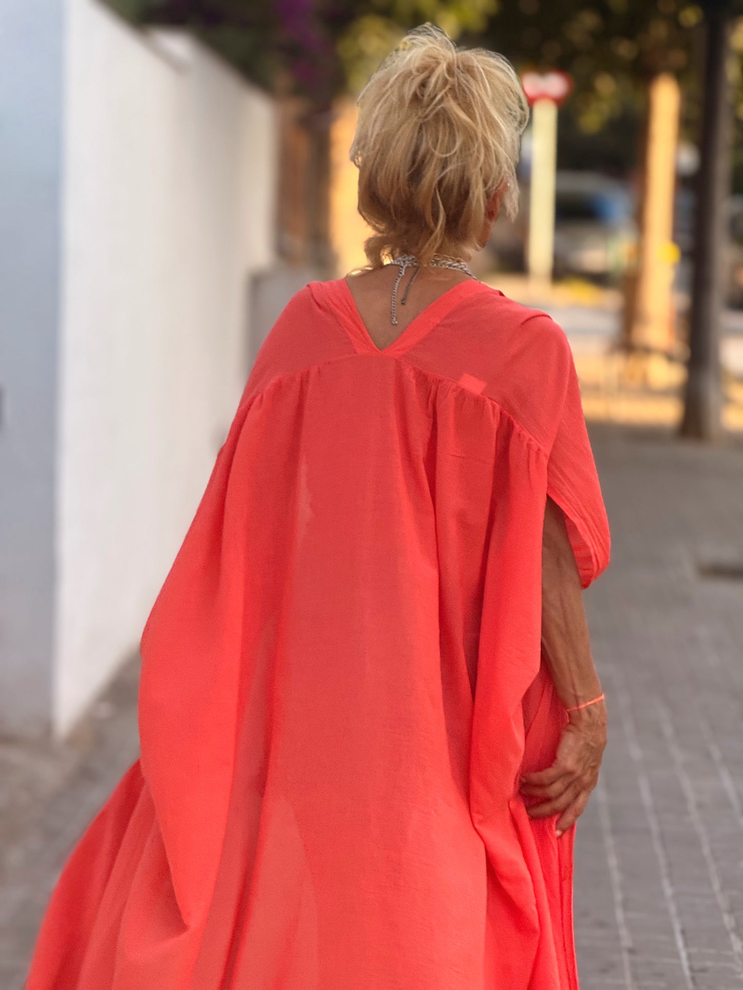 VESTIDO- TÚNICA SUPER OVERSIZE SANDRINE MULTICOLOR