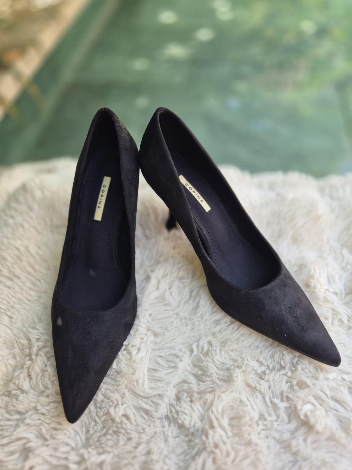 ZAPATOS DE TACÓN SHARON NEGRO