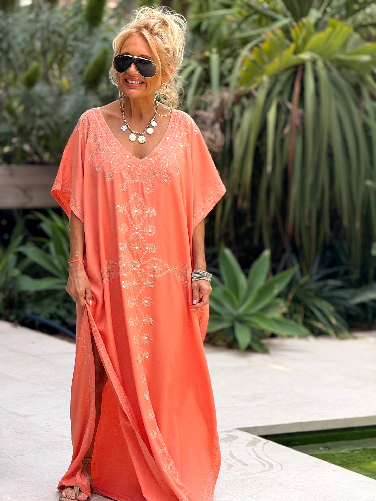 VESTIDO OVERSIZE TENERIFE MULTICOLOR