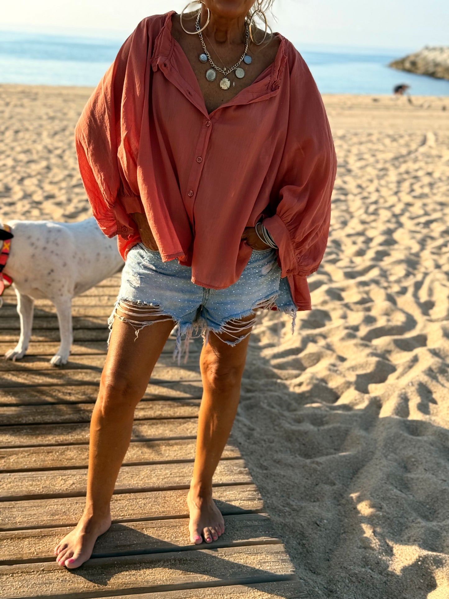 BLUSA OVERSIZE NINA MULTICOLOR