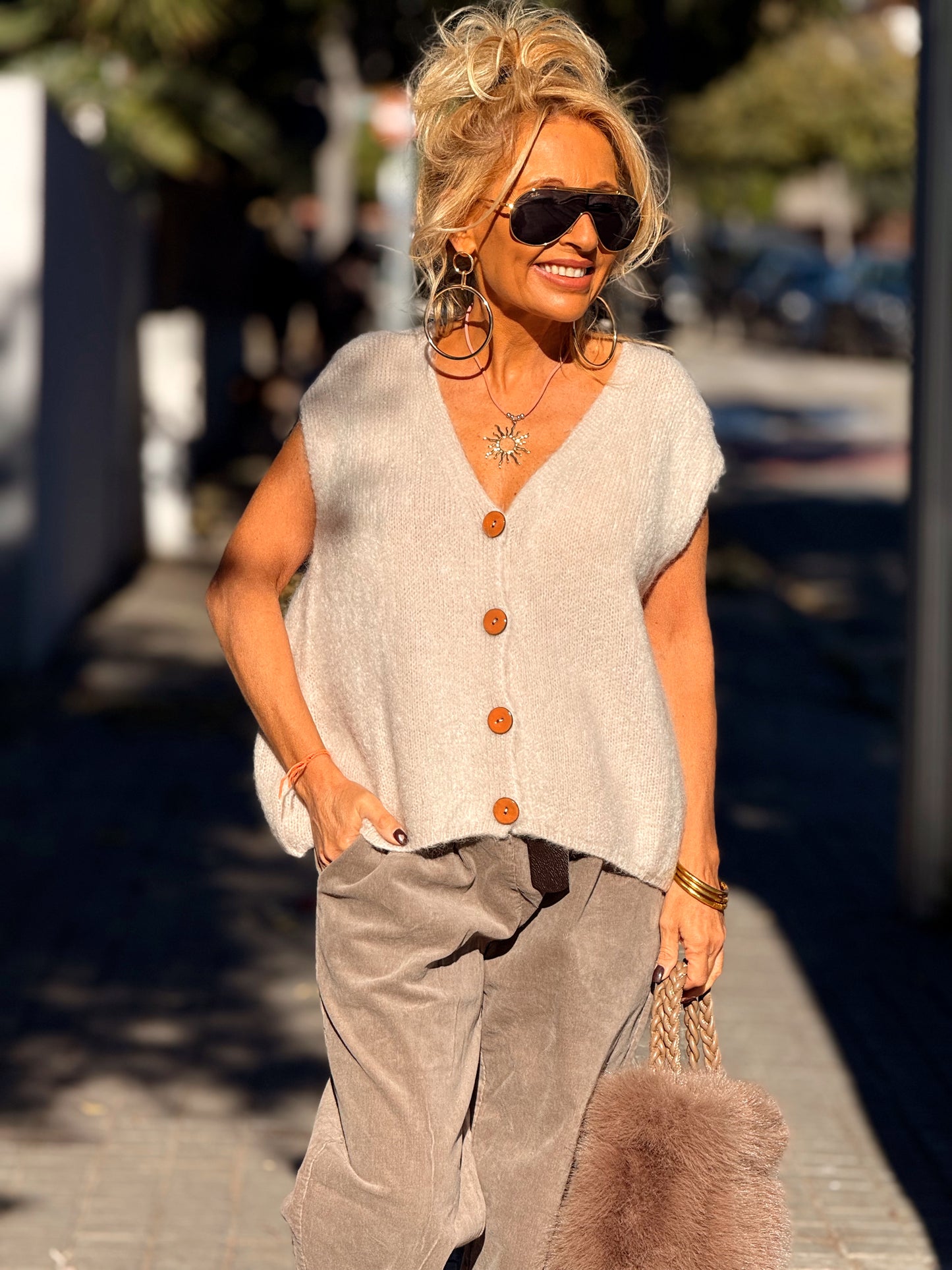 CHALECO JULIANO MULTICOLOR