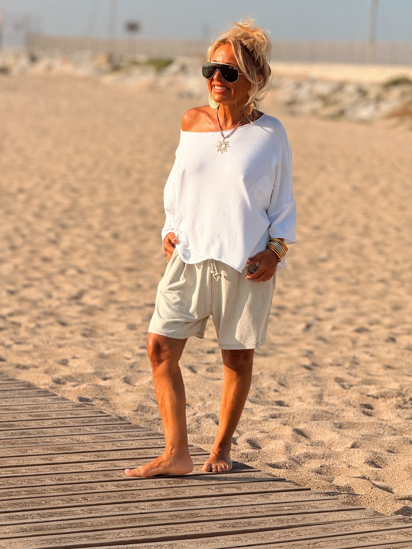 SHORT OVERSIZE BONNIE MULTICOLOR