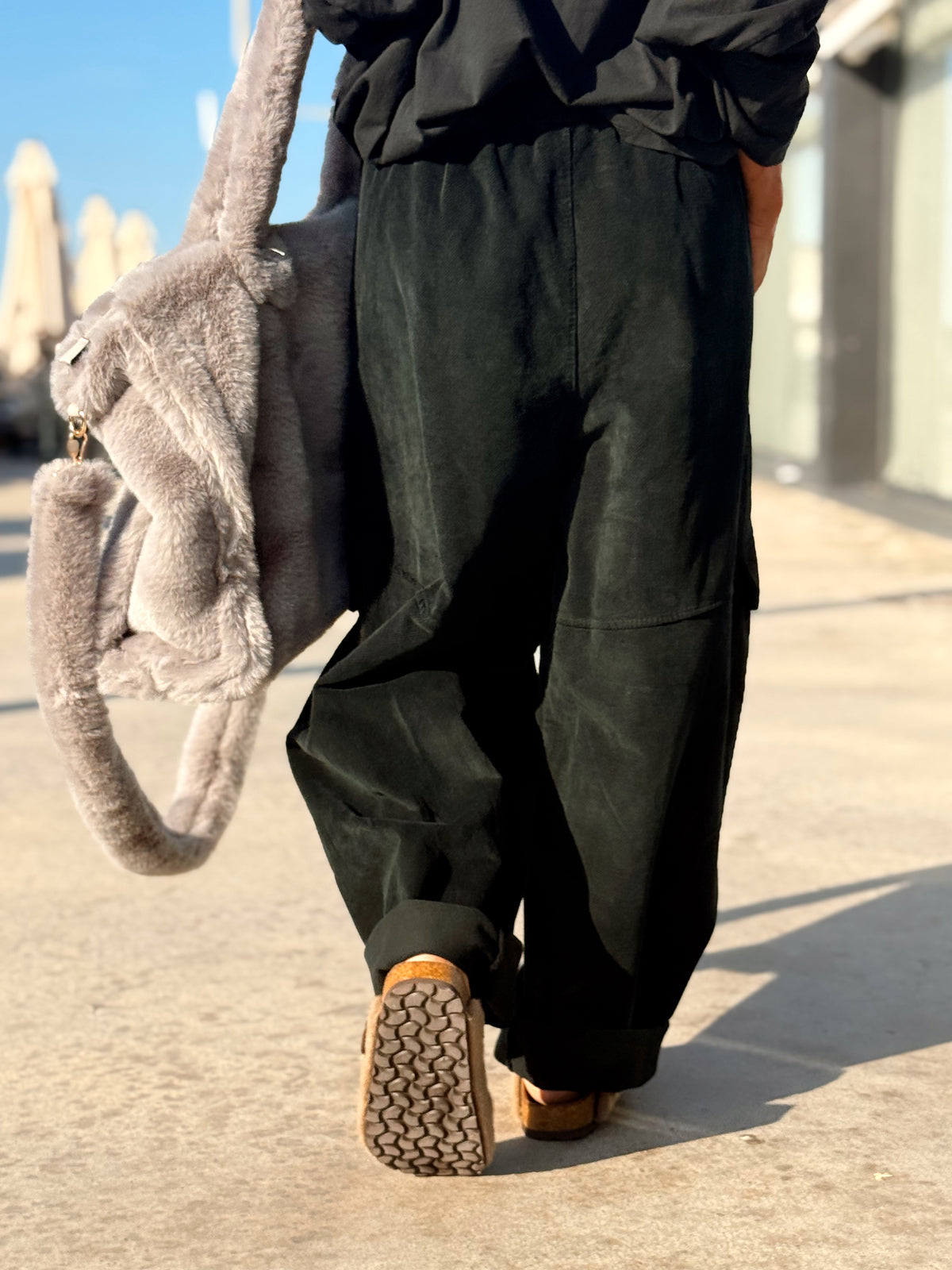 PANTALON PANA CON BOLSILLO SALLY MULTICOLOR