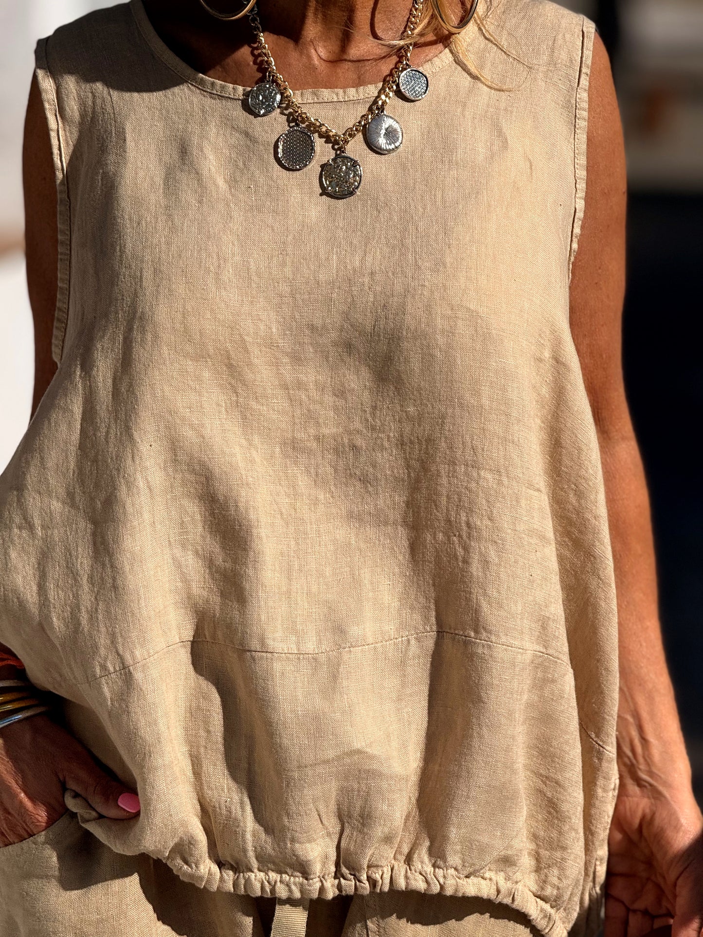 BLUSA LINO ARTHUR MULTICOLOR