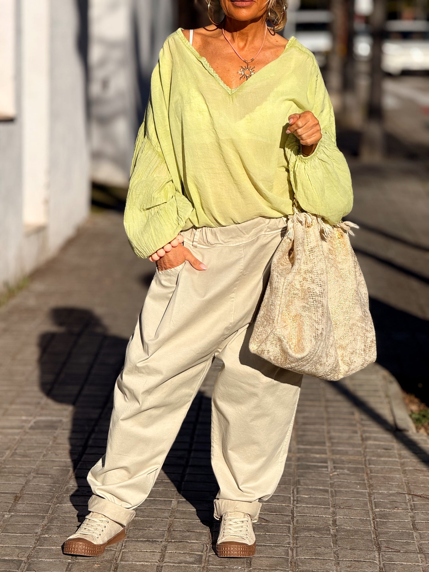 PANTALON BAGGY NICOLAS MULTICOLOR