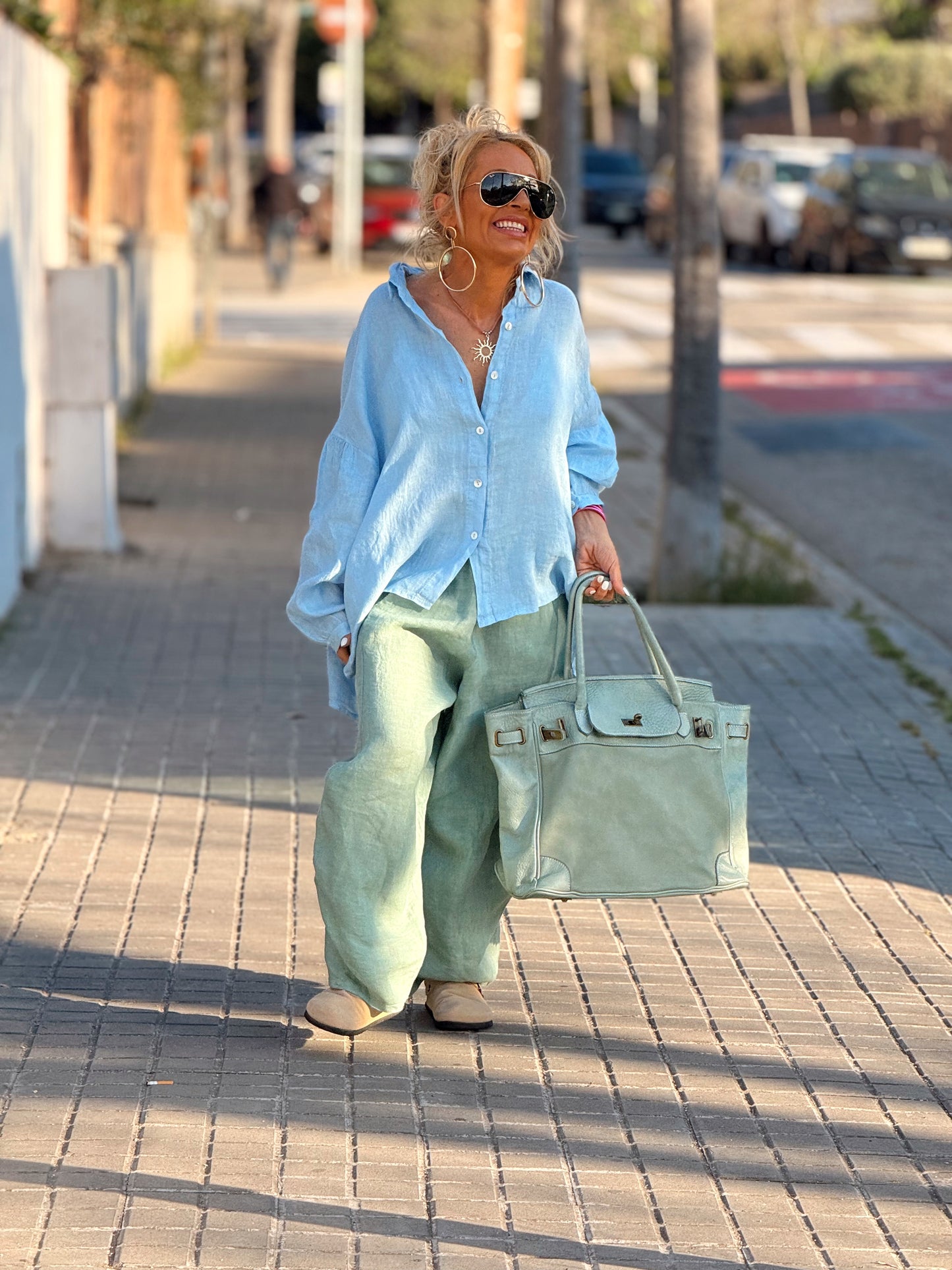 PANTALON OVERSIZE EDEN MULTICOLOR
