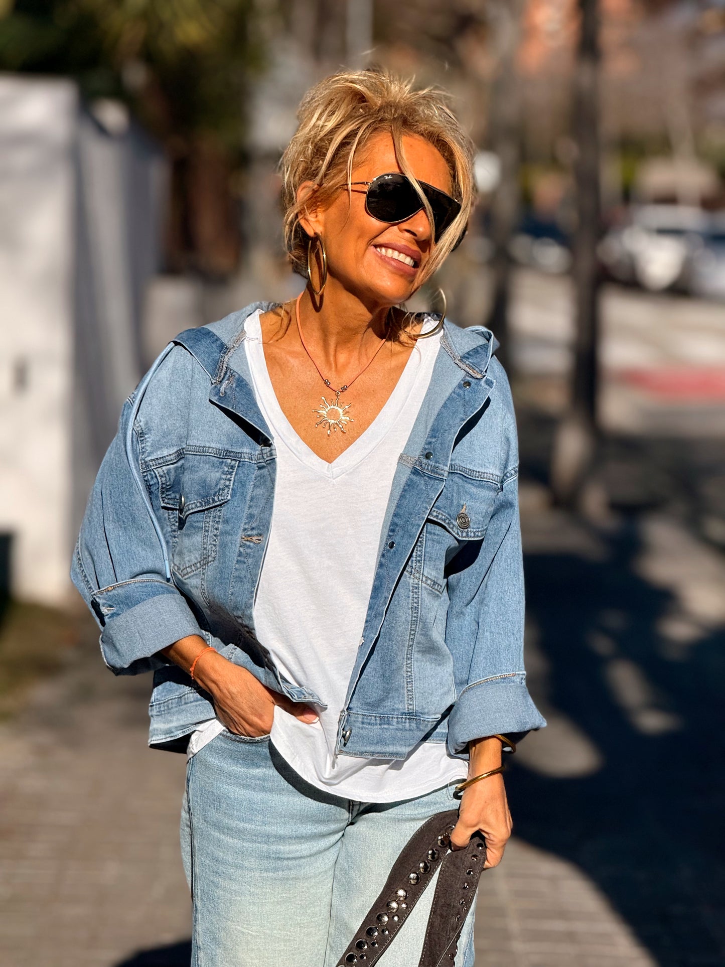 CAZADORA CON CAPUCHA ALEX TEJANO