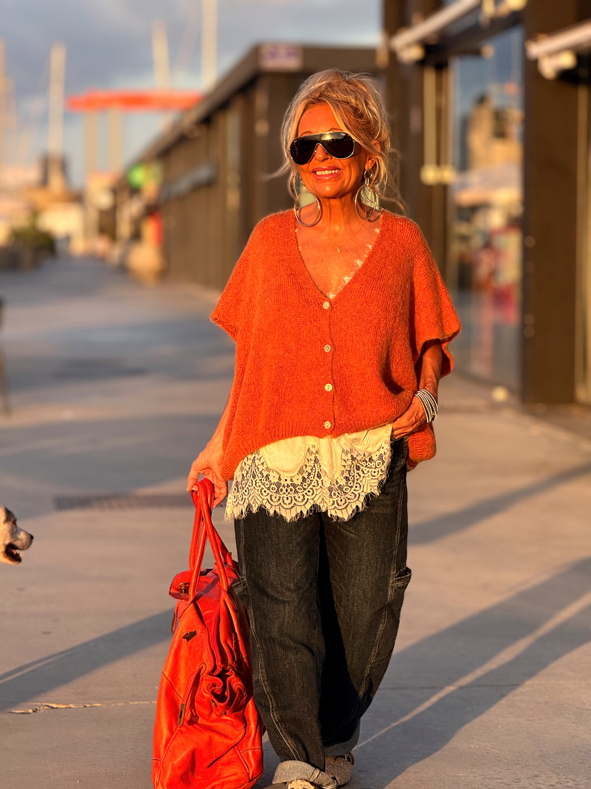 CHALECO OVERSIZE MARIANA MULTICOLOR