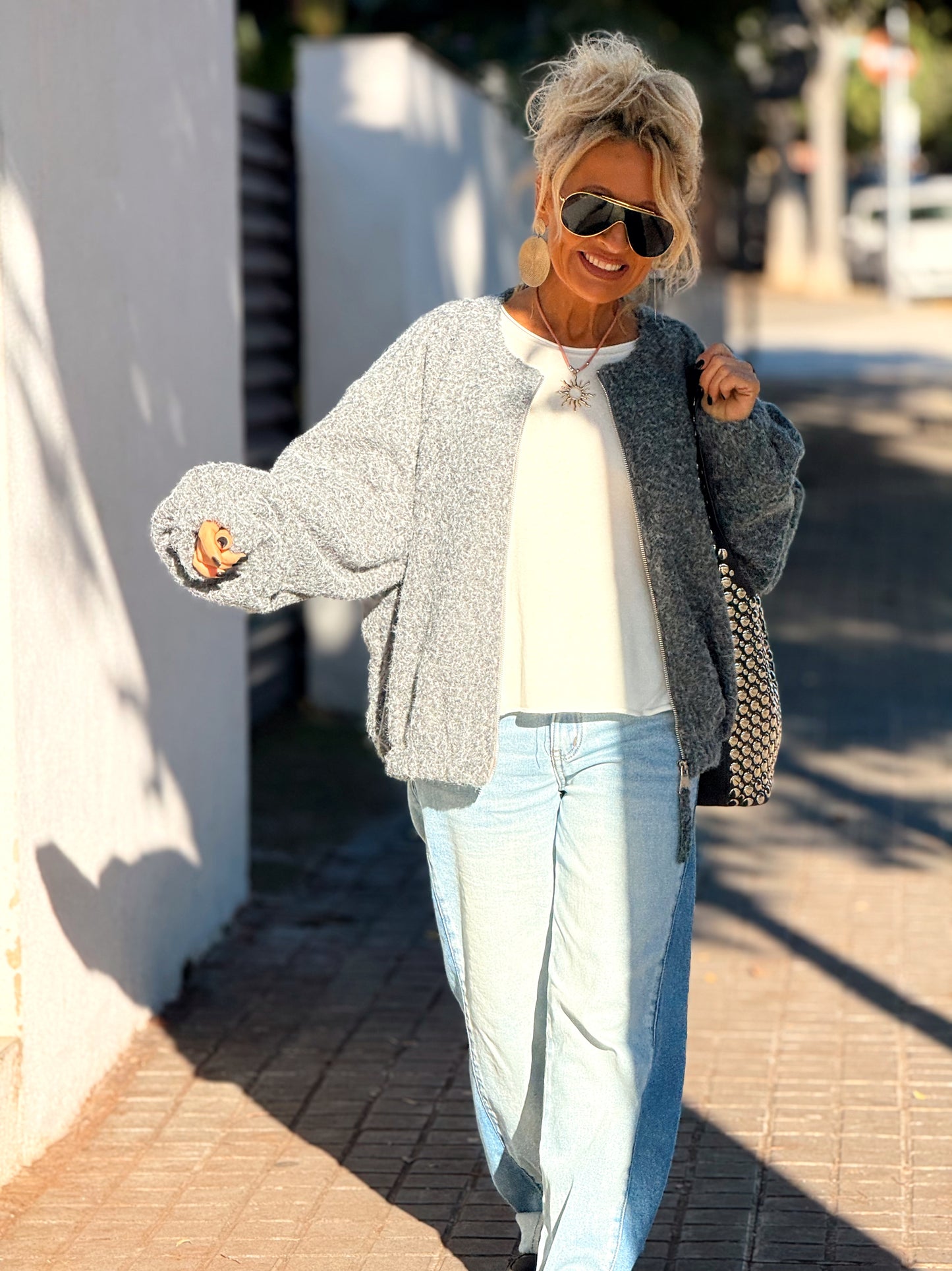 BOMBER DELIA MULTICOLOR