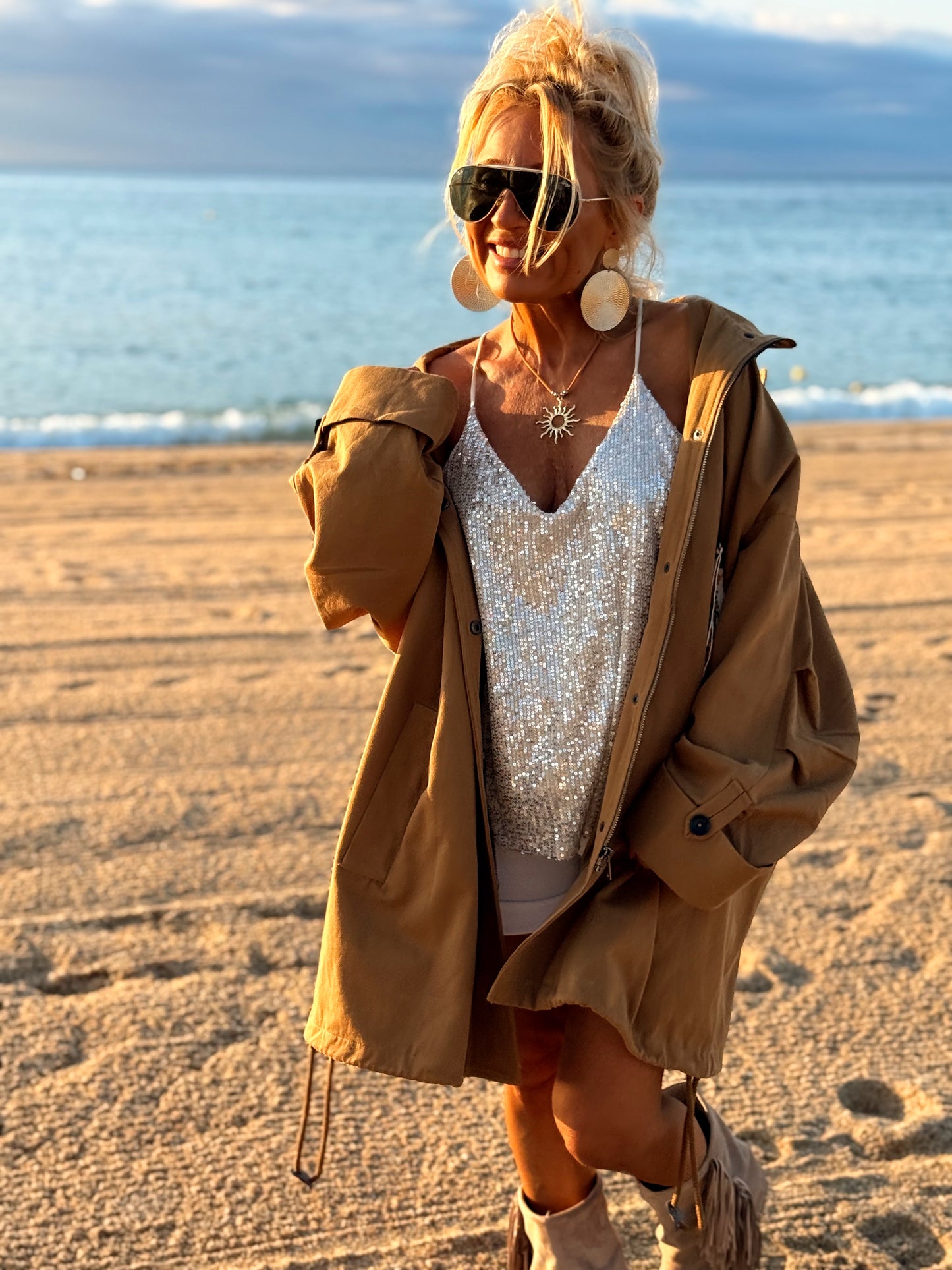 PARKA OVERSIZE SOFIA MULTICOLOR