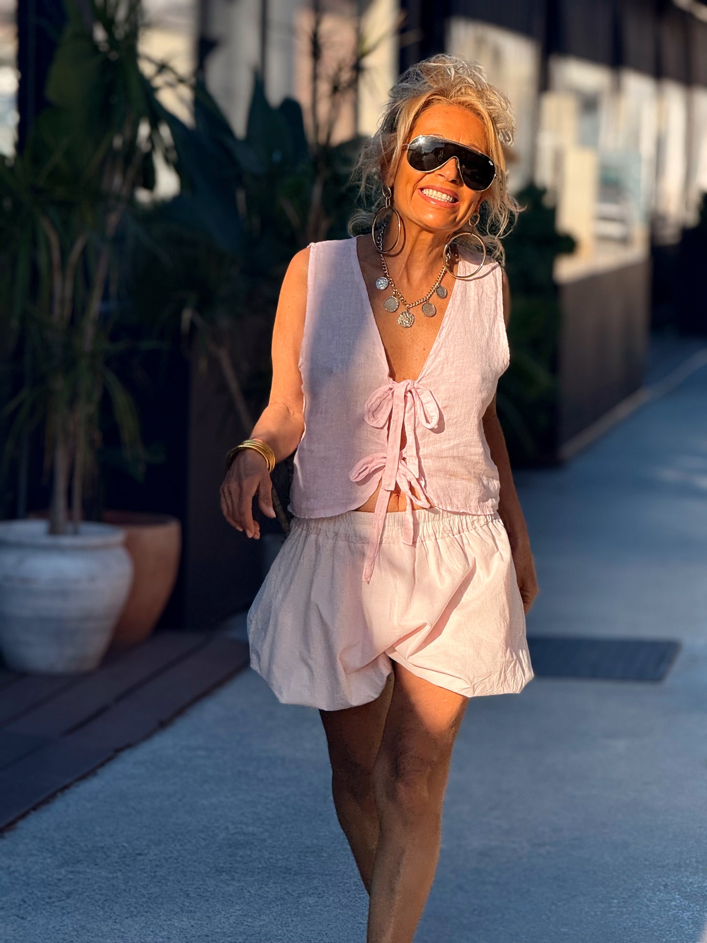 SHORT BOHO MULTICOLOR