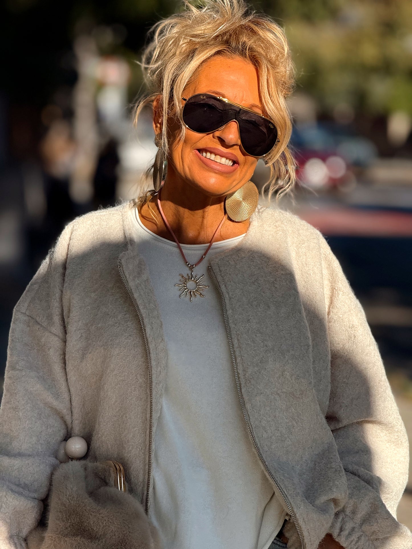 BOMBER DELIA MULTICOLOR