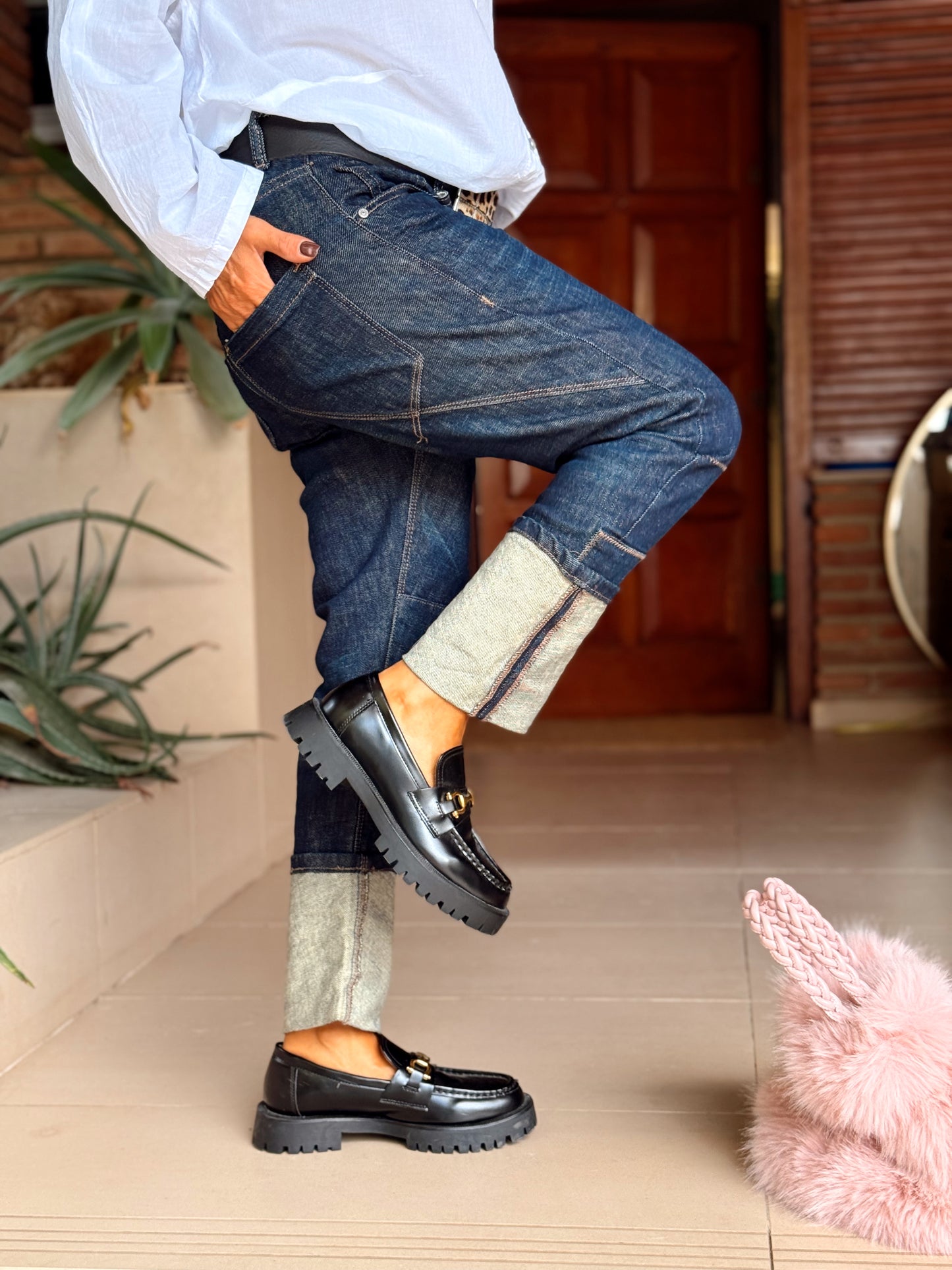 JEANS VAQUEROS LISA INDIGO OSCURO