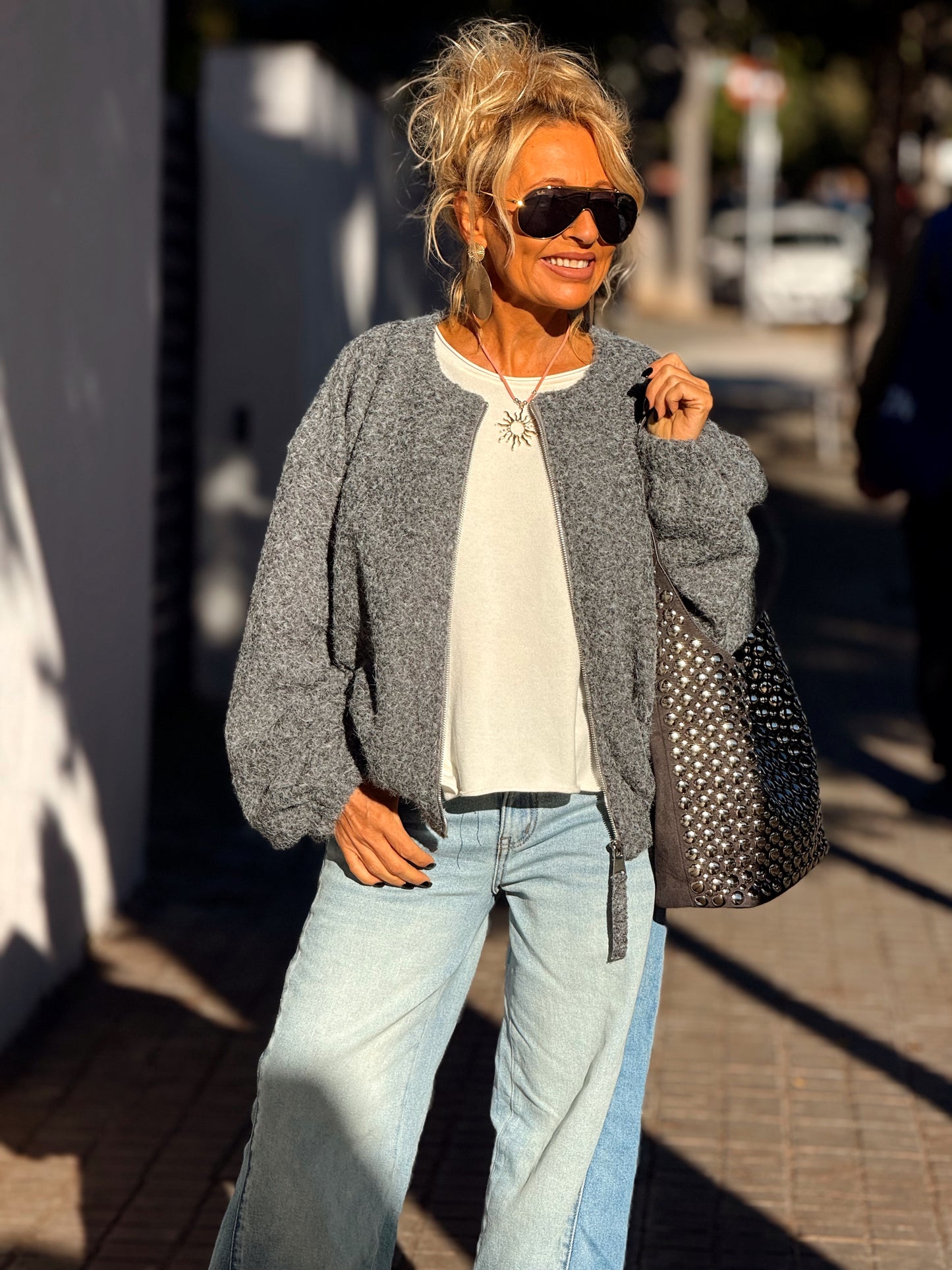 BOMBER DELIA MULTICOLOR