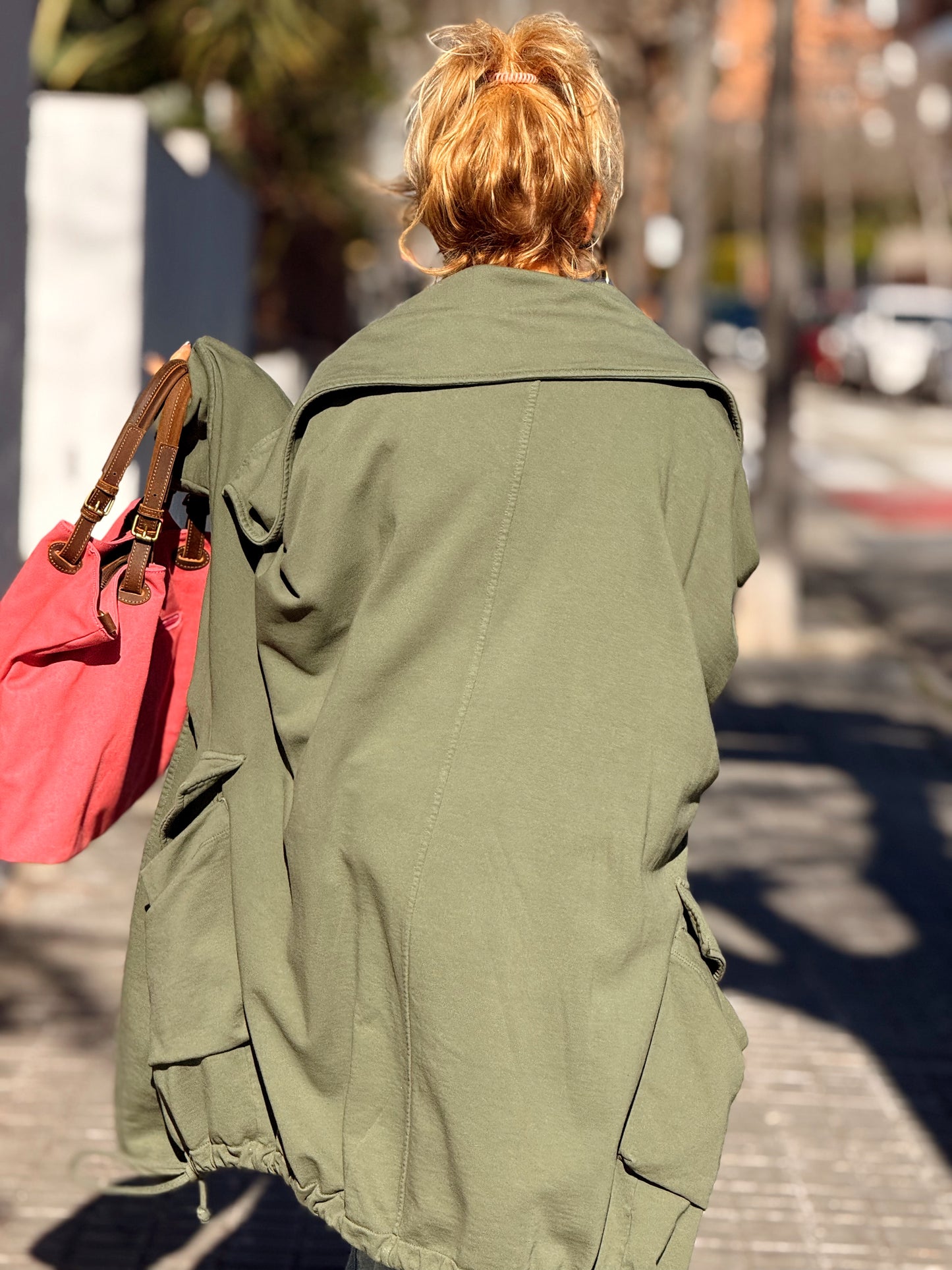 TRENCH SUPER OVERSIZE LOURDES MULTICOLOR