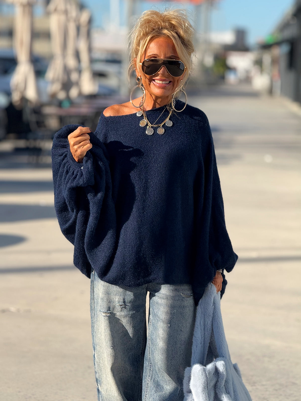 JERSEY OVERSIZE BRIGITTE MULTICOLOR