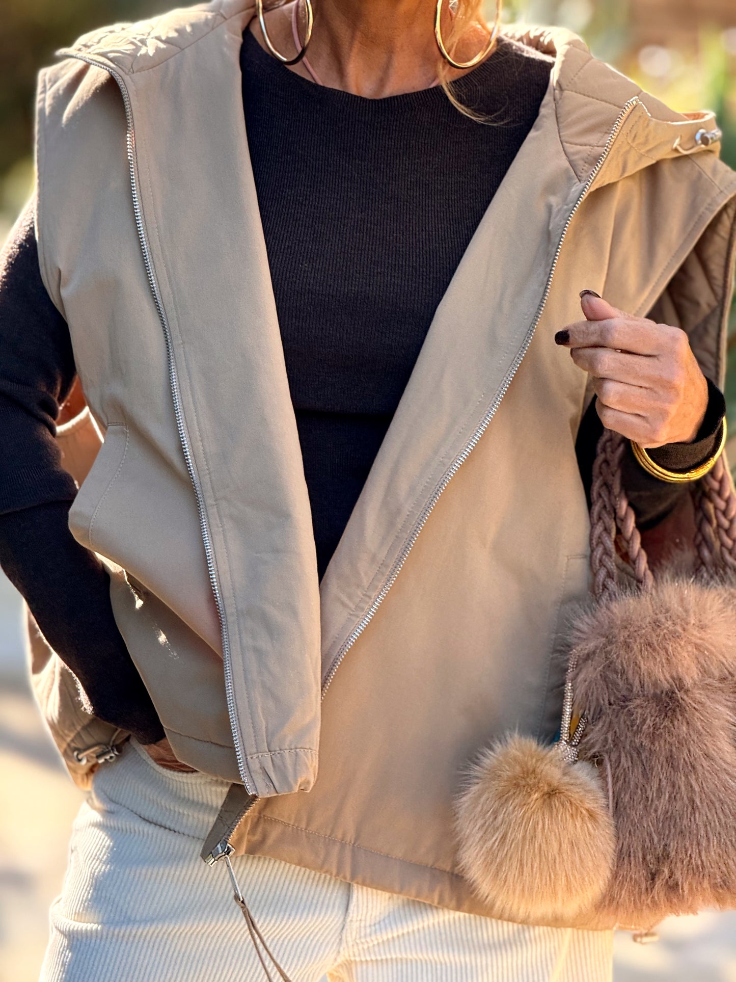 CHALECO SUPER OVERSIZE MARIO MULTICOLOR