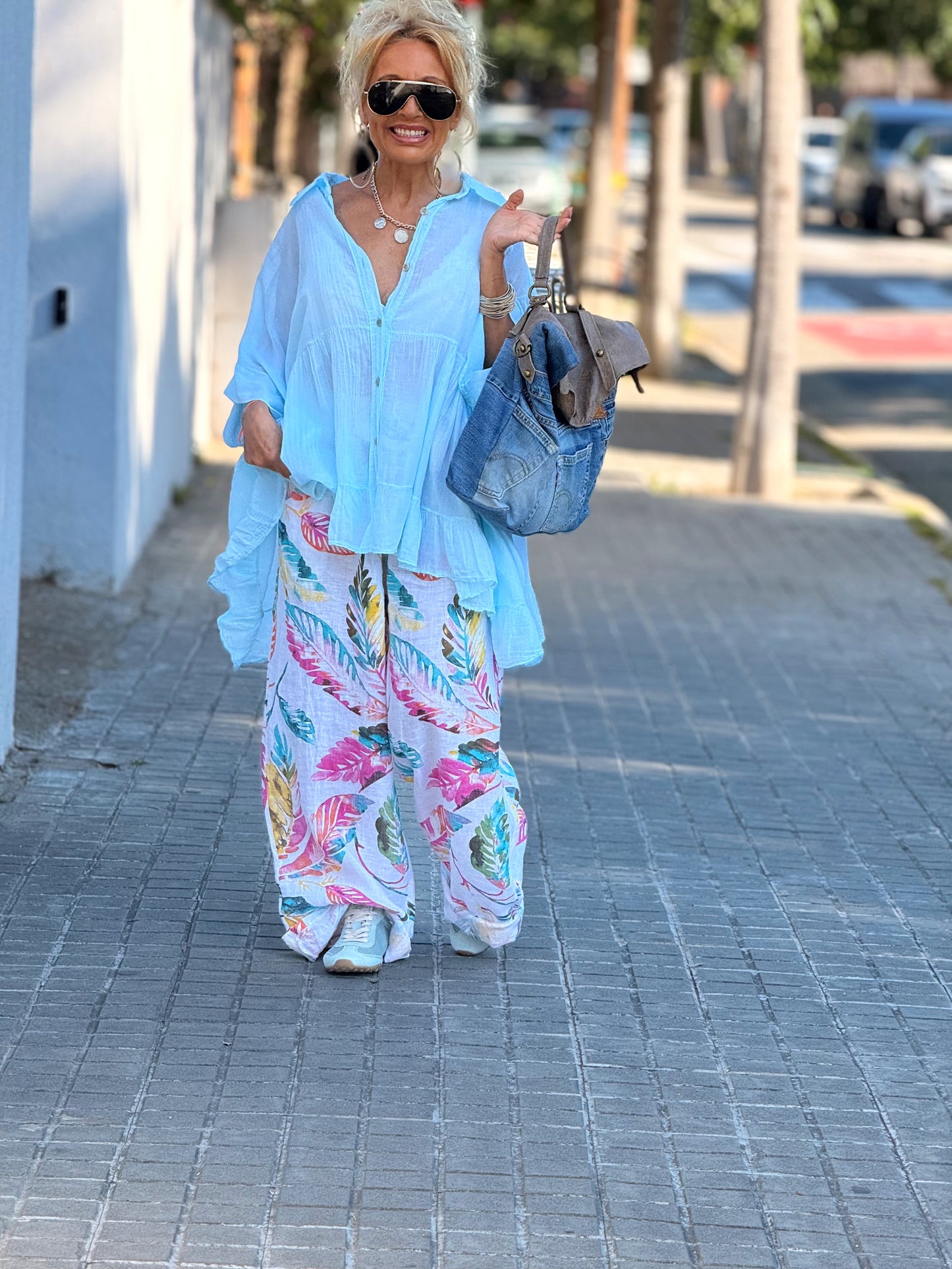 PANTALÓN ESTAMPADO FATY MULTICOLOR