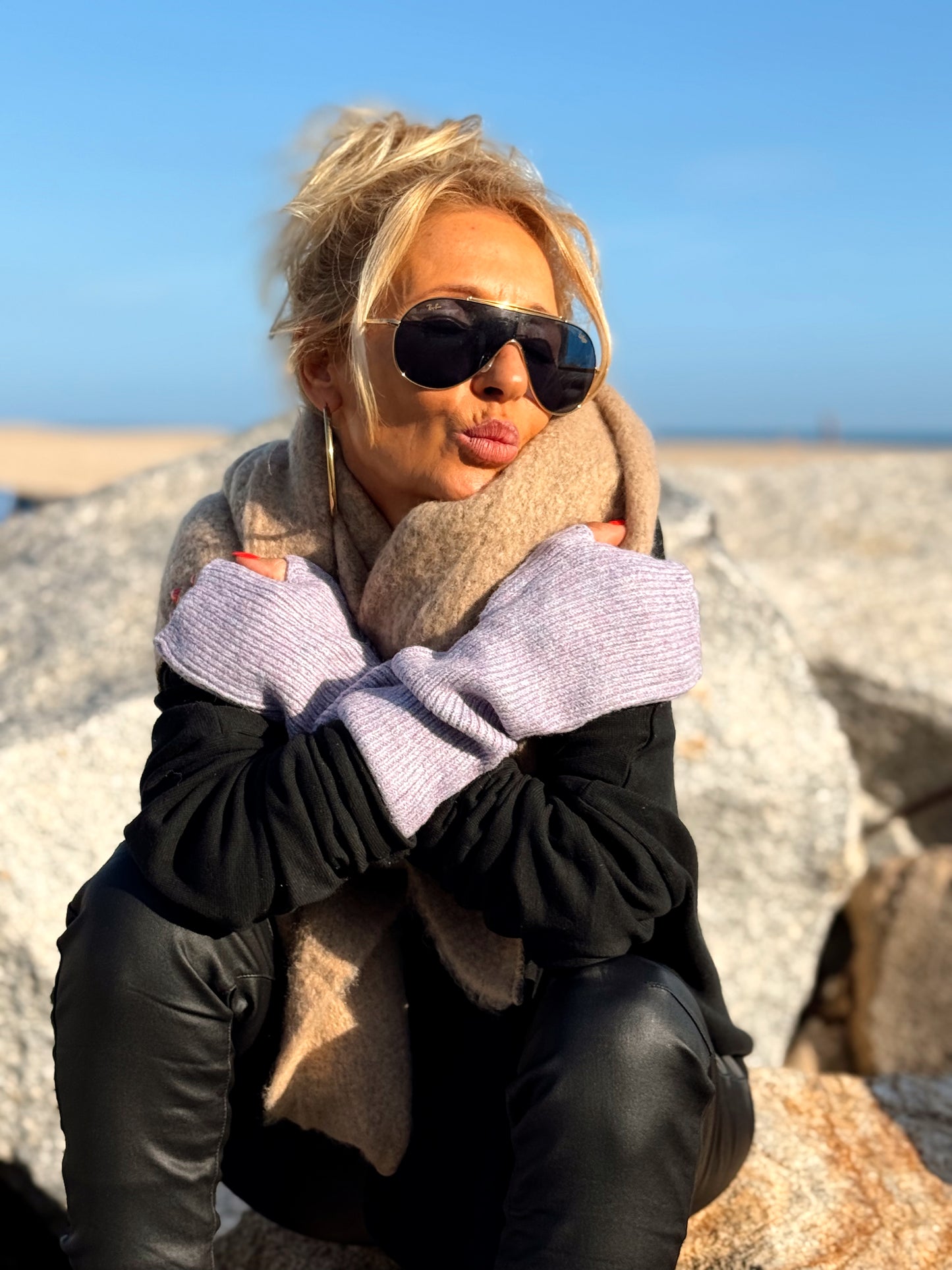 MITONES LARGA MULTICOLOR