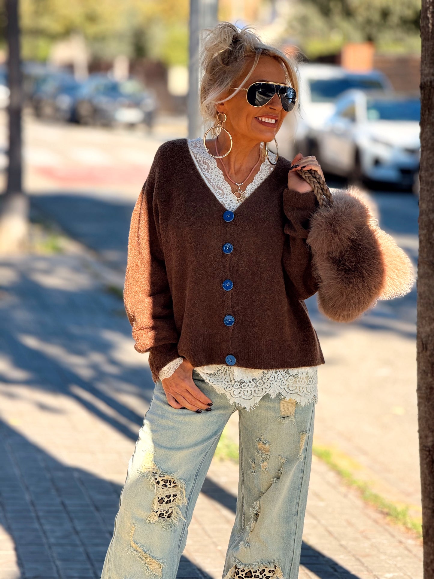 CARDIGAN LOLA MULTICOLOR