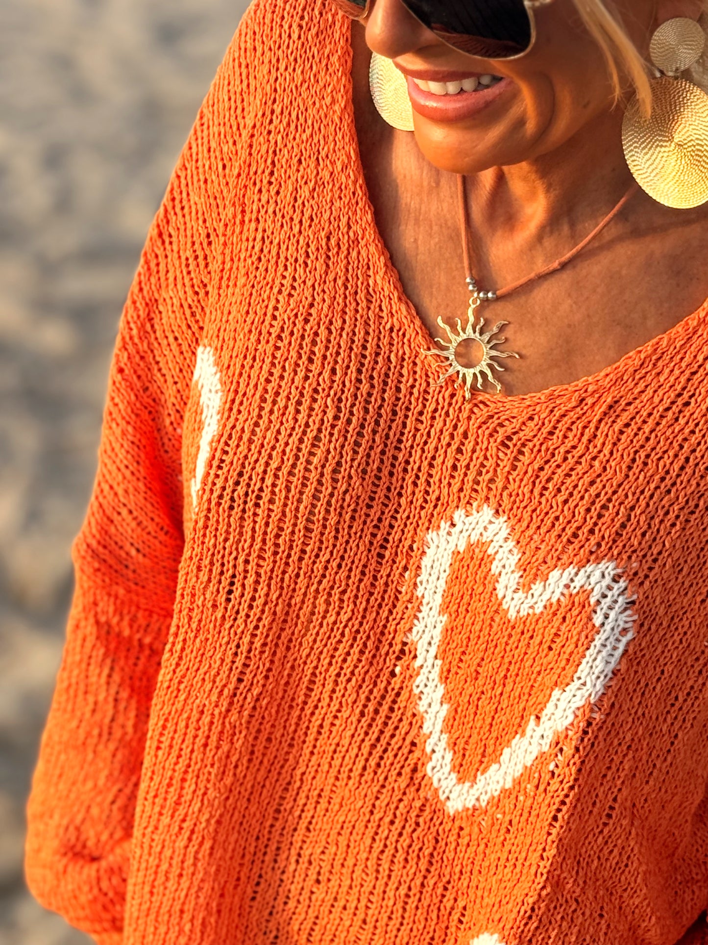 JERSEY ASIMÉTRICO CORAZÓN MULTICOLOR