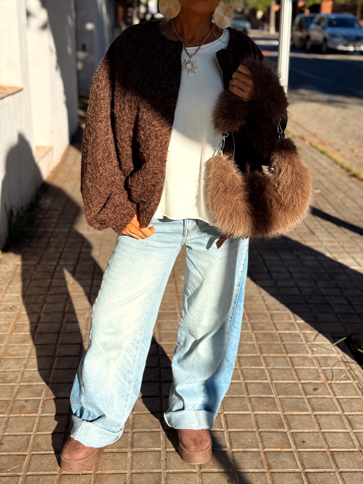 BOMBER DELIA MULTICOLOR