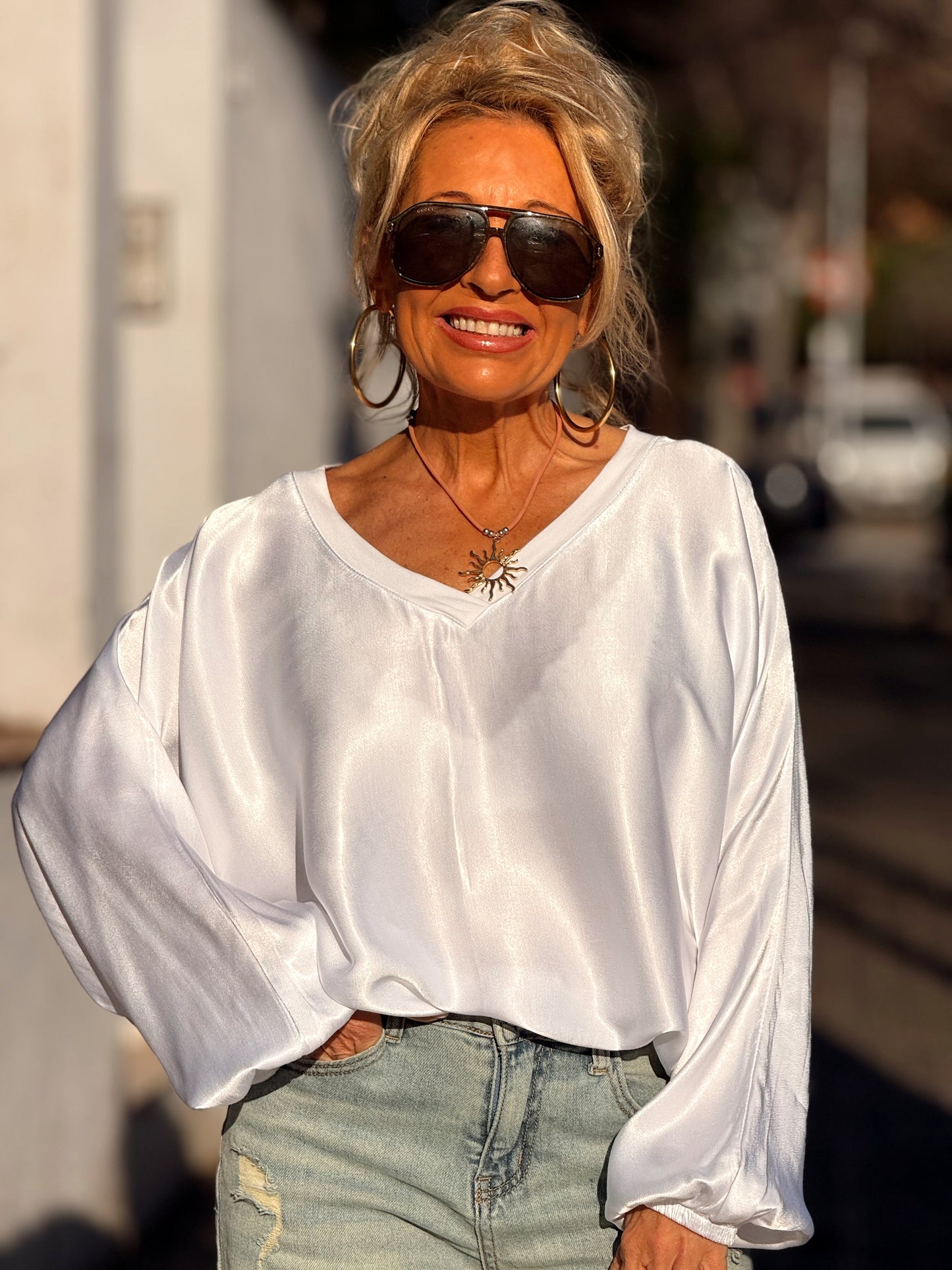 BLUSA OVERSIZE ZIGGY MULTICOLOR