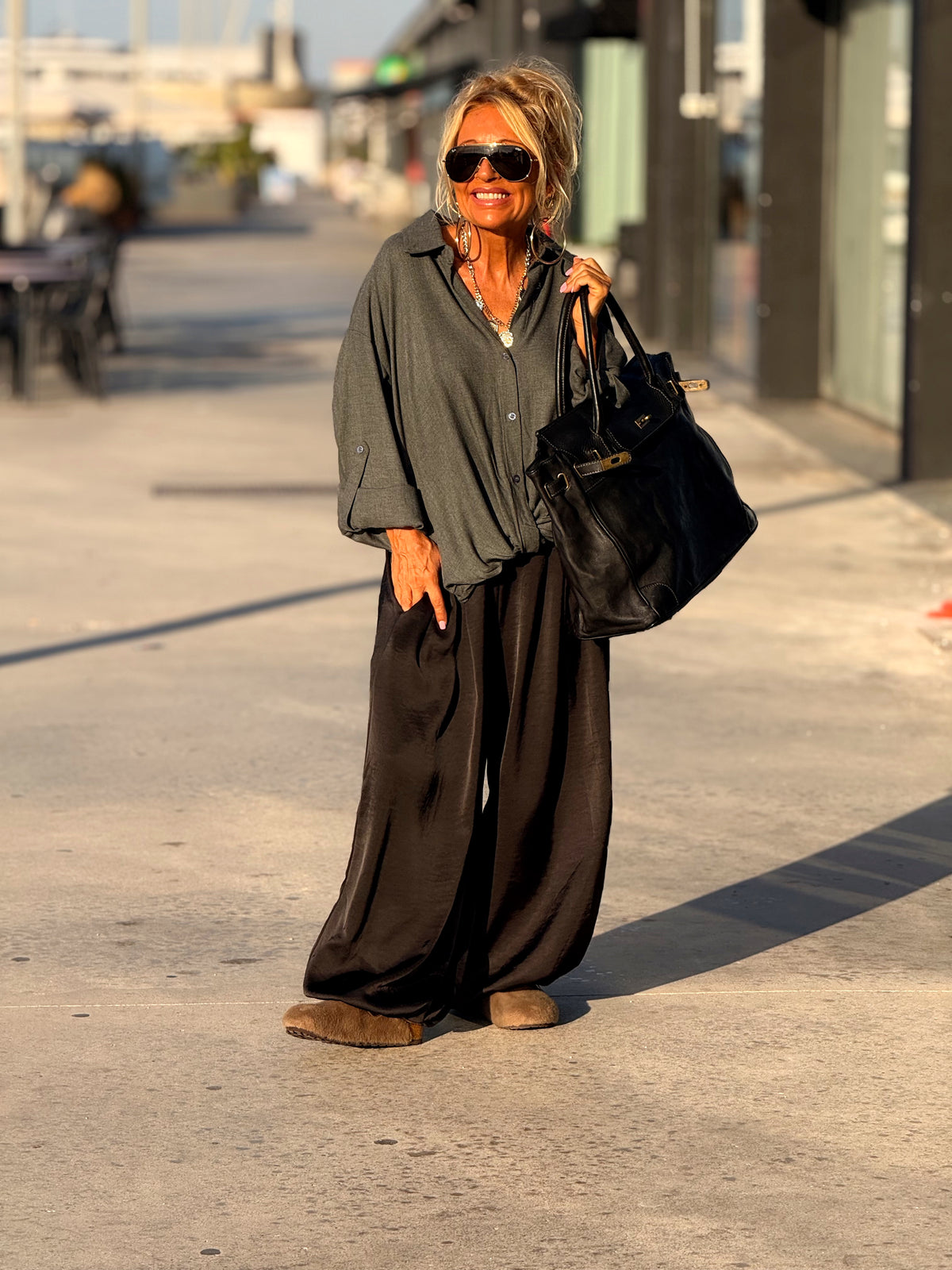 PANTALON OVERSIZE BOMBACHO RUTH MULTICOLOR