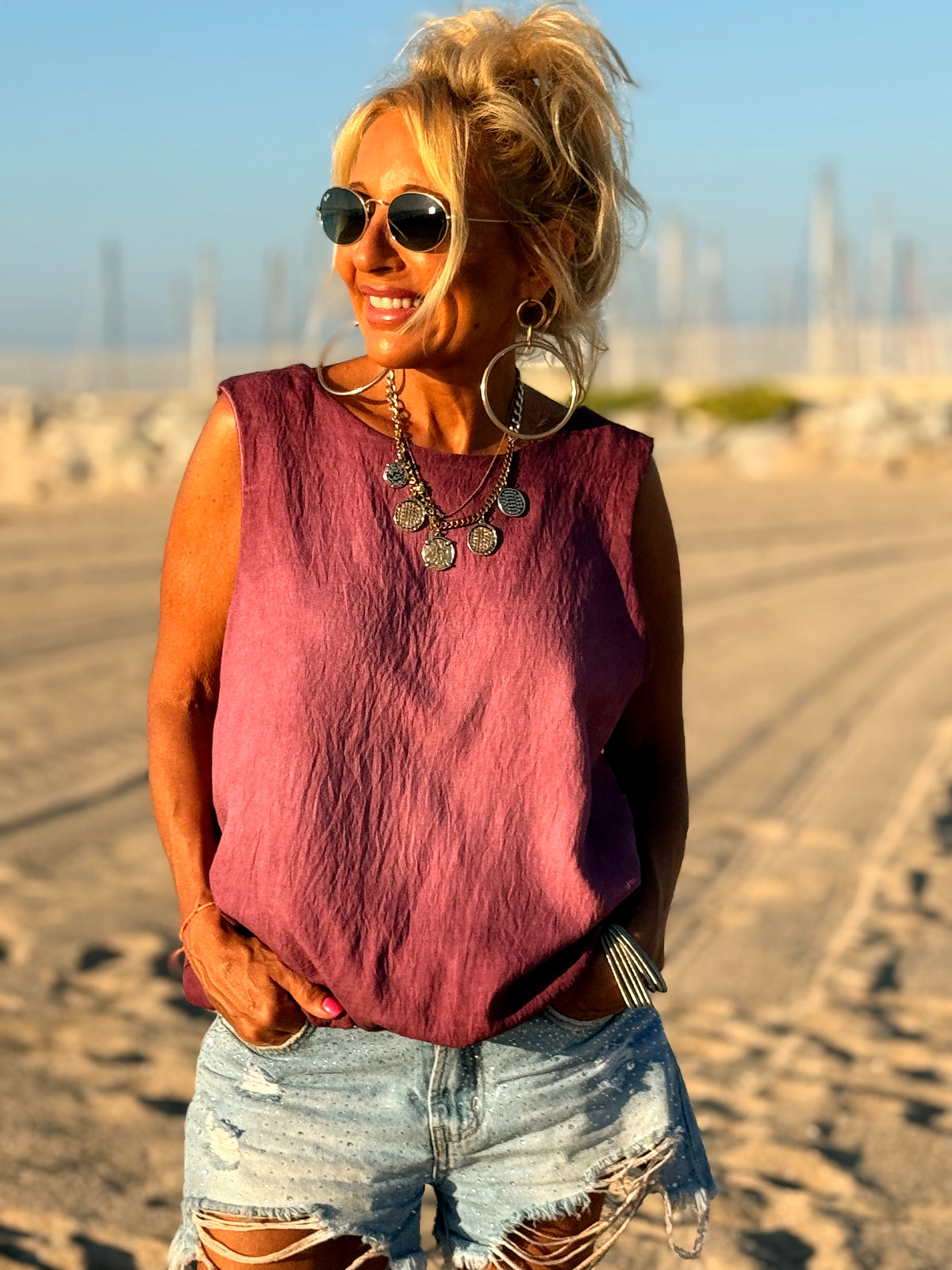 TOP ROCIO MULTICOLOR
