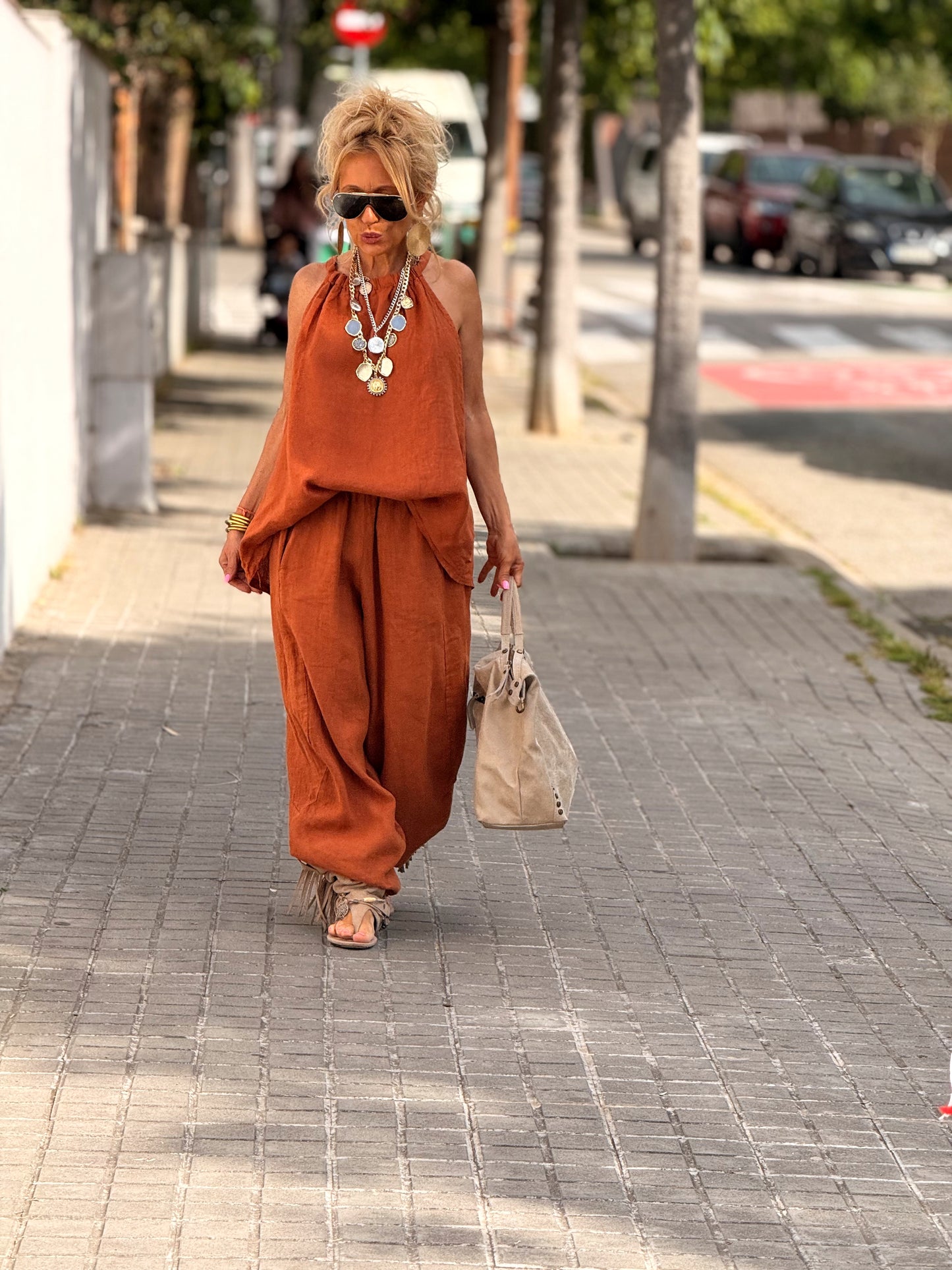 TOP LINO YOLA MULTICOLOR