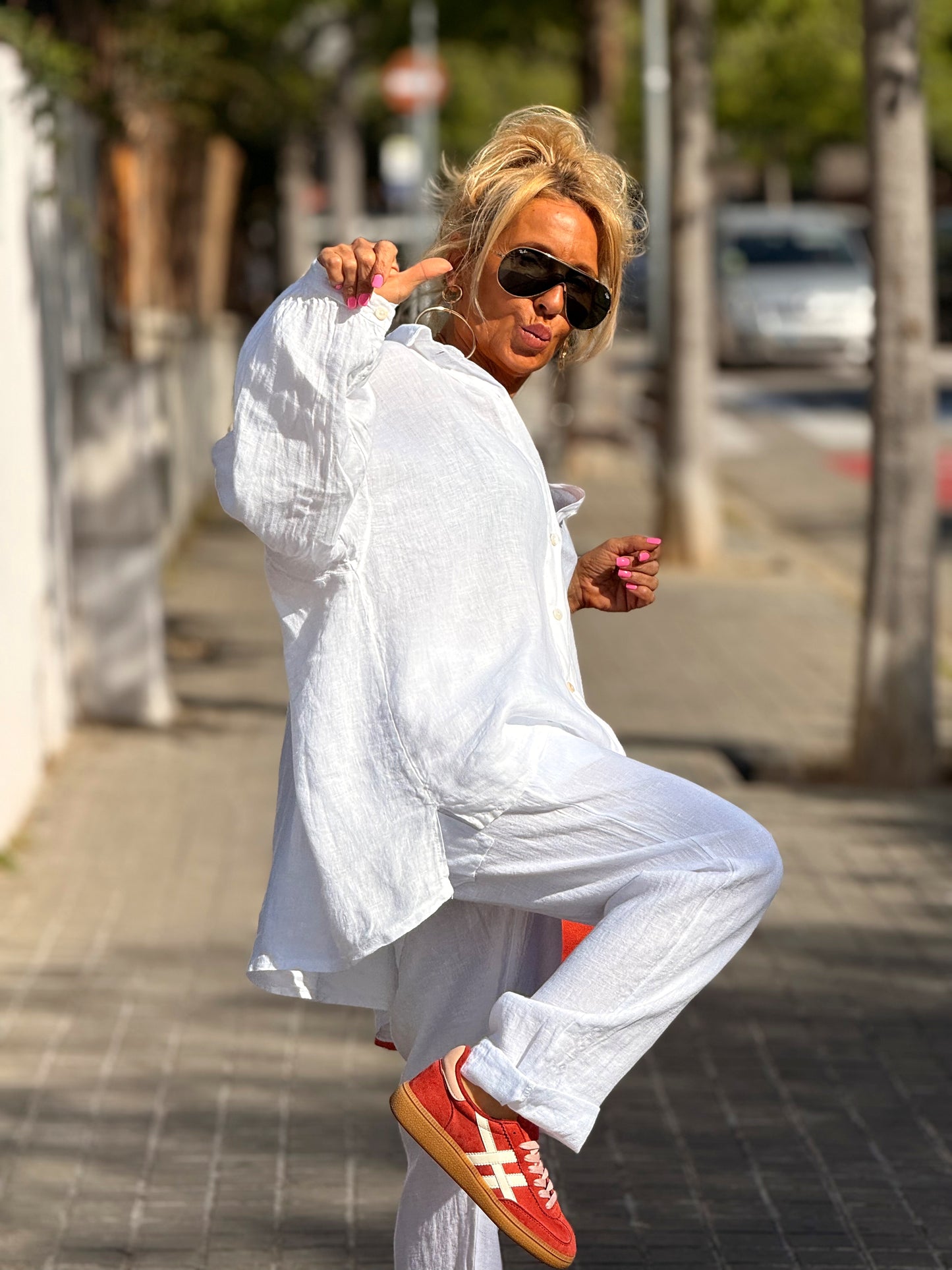 PANTALON LINO MANU