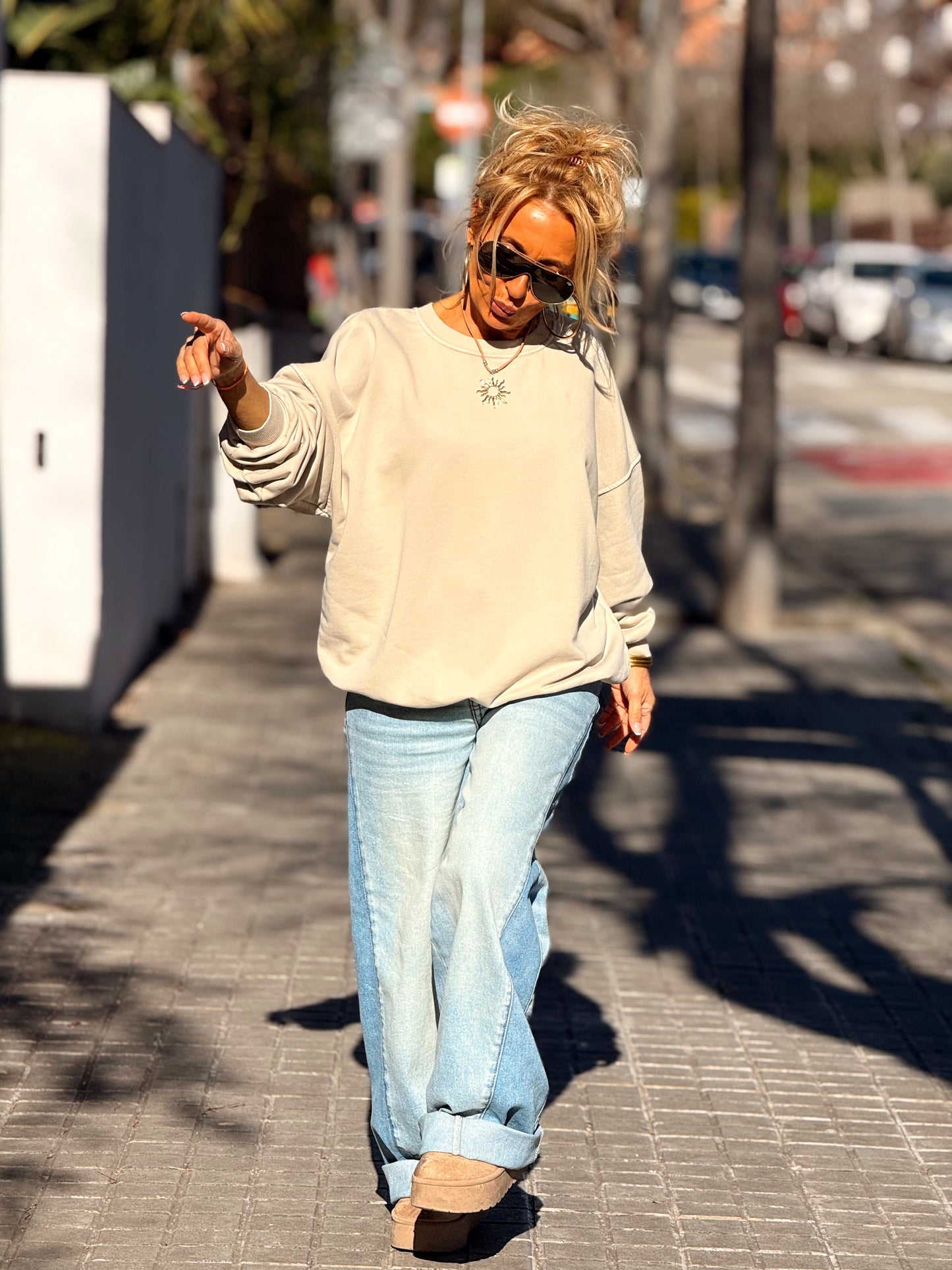 SUDADERA MILA MULTICOLOR