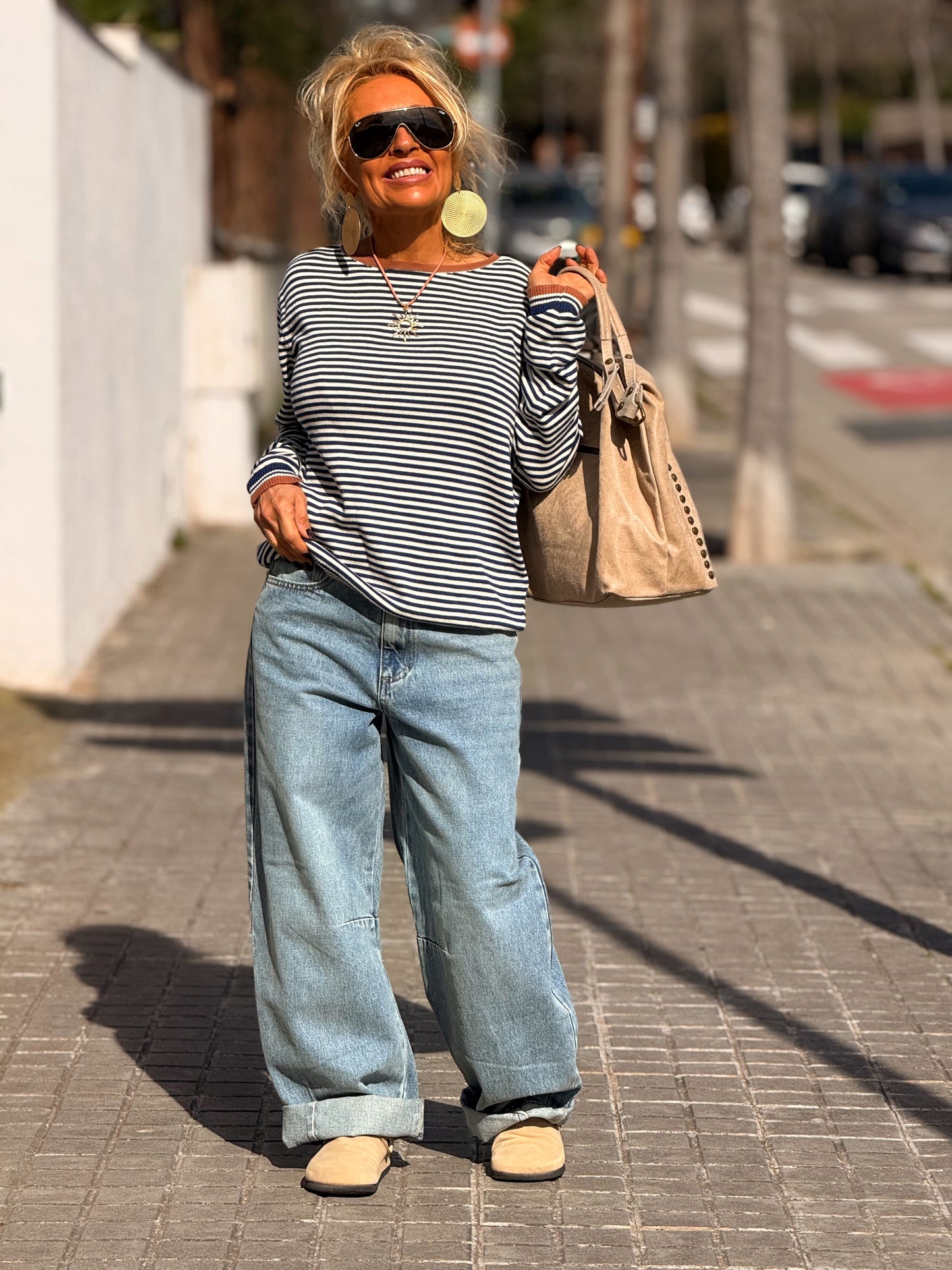 JERSEY RAYAS MULTICOLOR