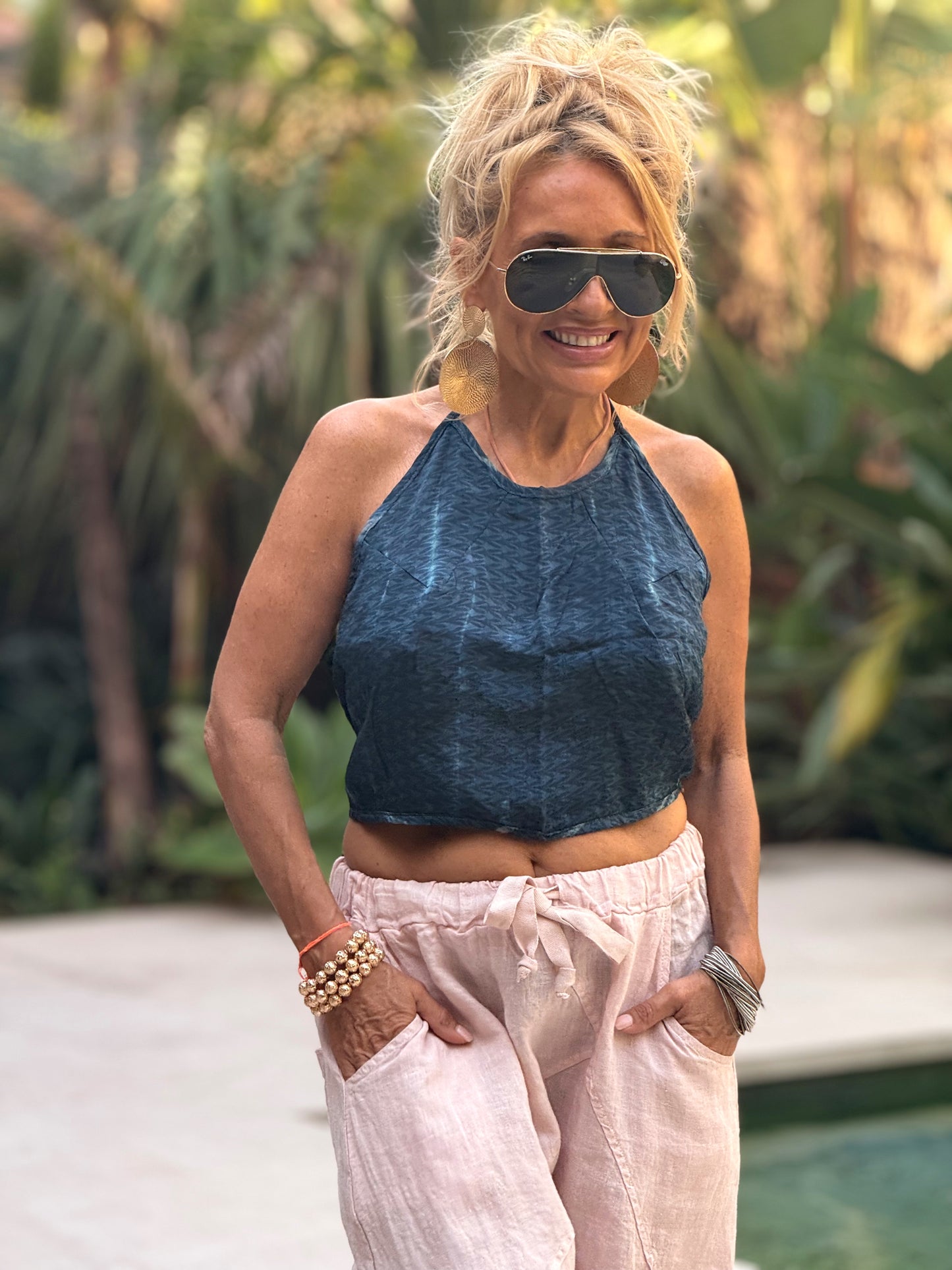TOP CORTO INDY MULTICOLOR