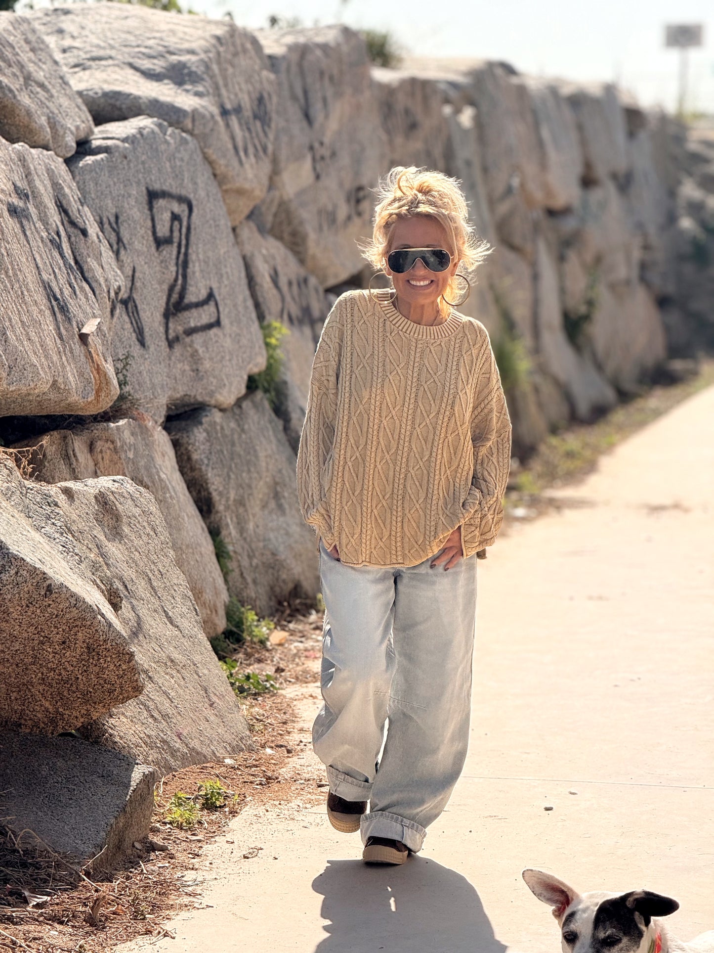 JERSEY ENTRELAZADO TAMARA MULTICOLOR