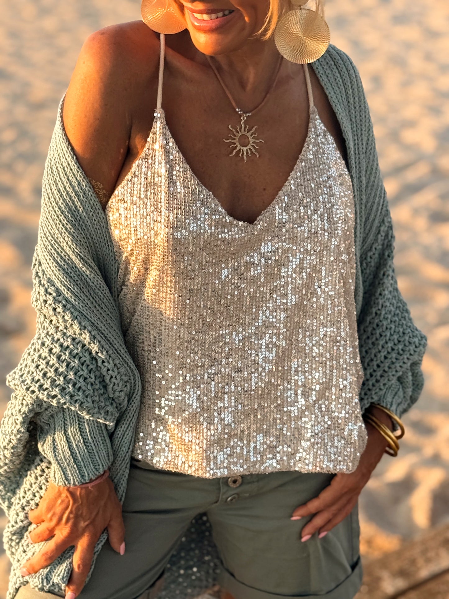 CHAQUETA AGUJERO SABINE MULTICOLOR