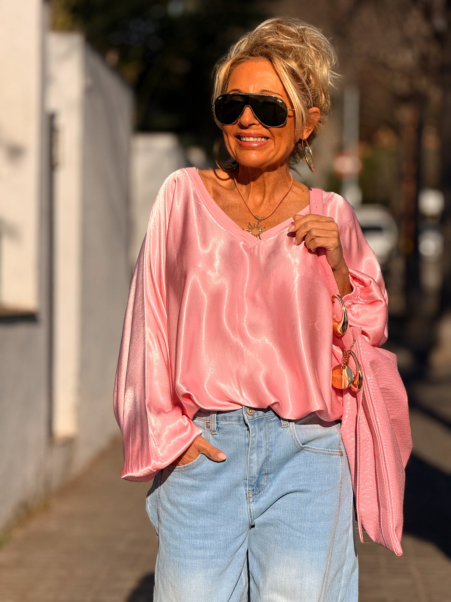 BLUSA OVERSIZE ZIGGY MULTICOLOR