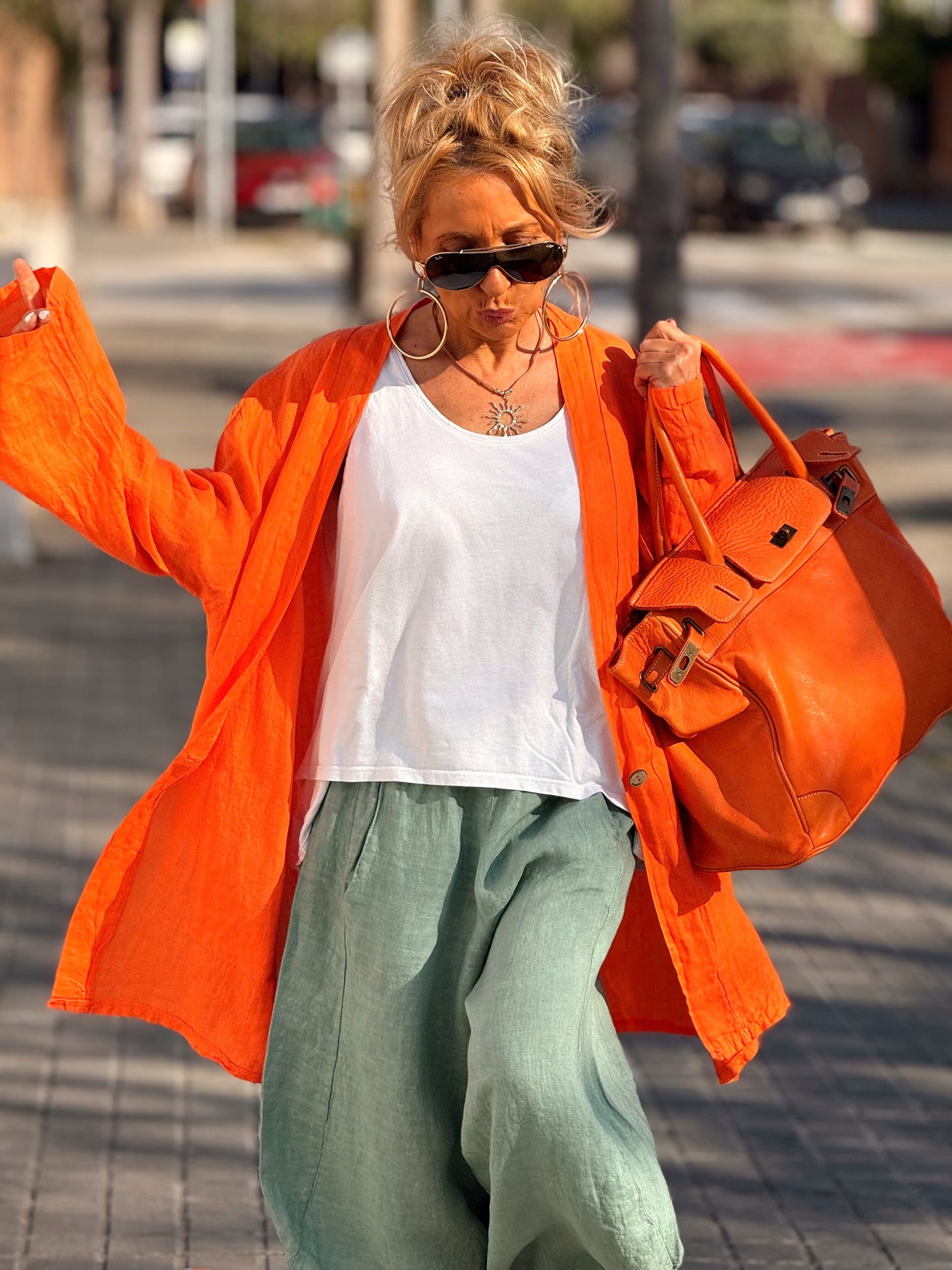 BOLSO TANGER MULTICOLOR