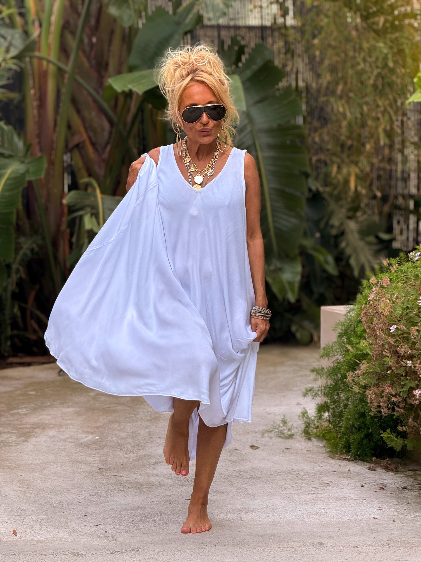 VESTIDO OVERSIZE AMANDINE MULTICOLOR