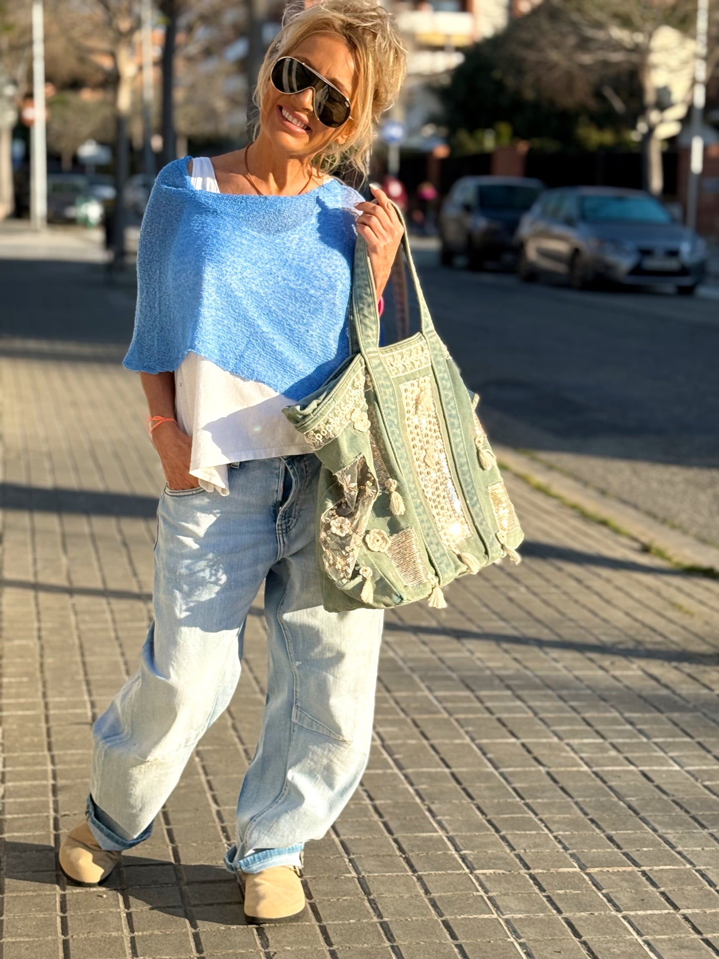 CAPA OVERSIZE ANNY MULTICOLOR