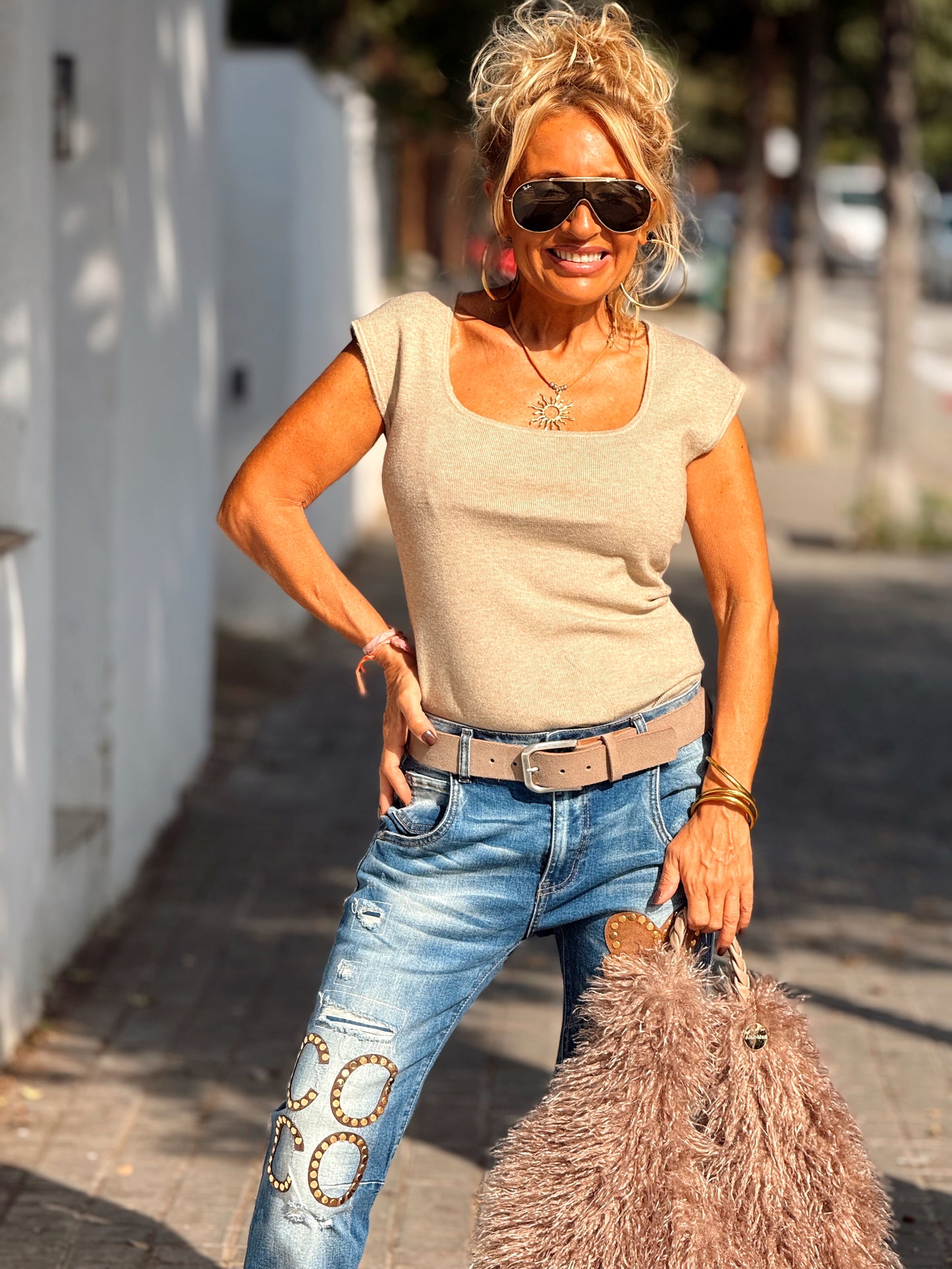 JEANS VAQUEROS TEJANO ALICIA TEJANO