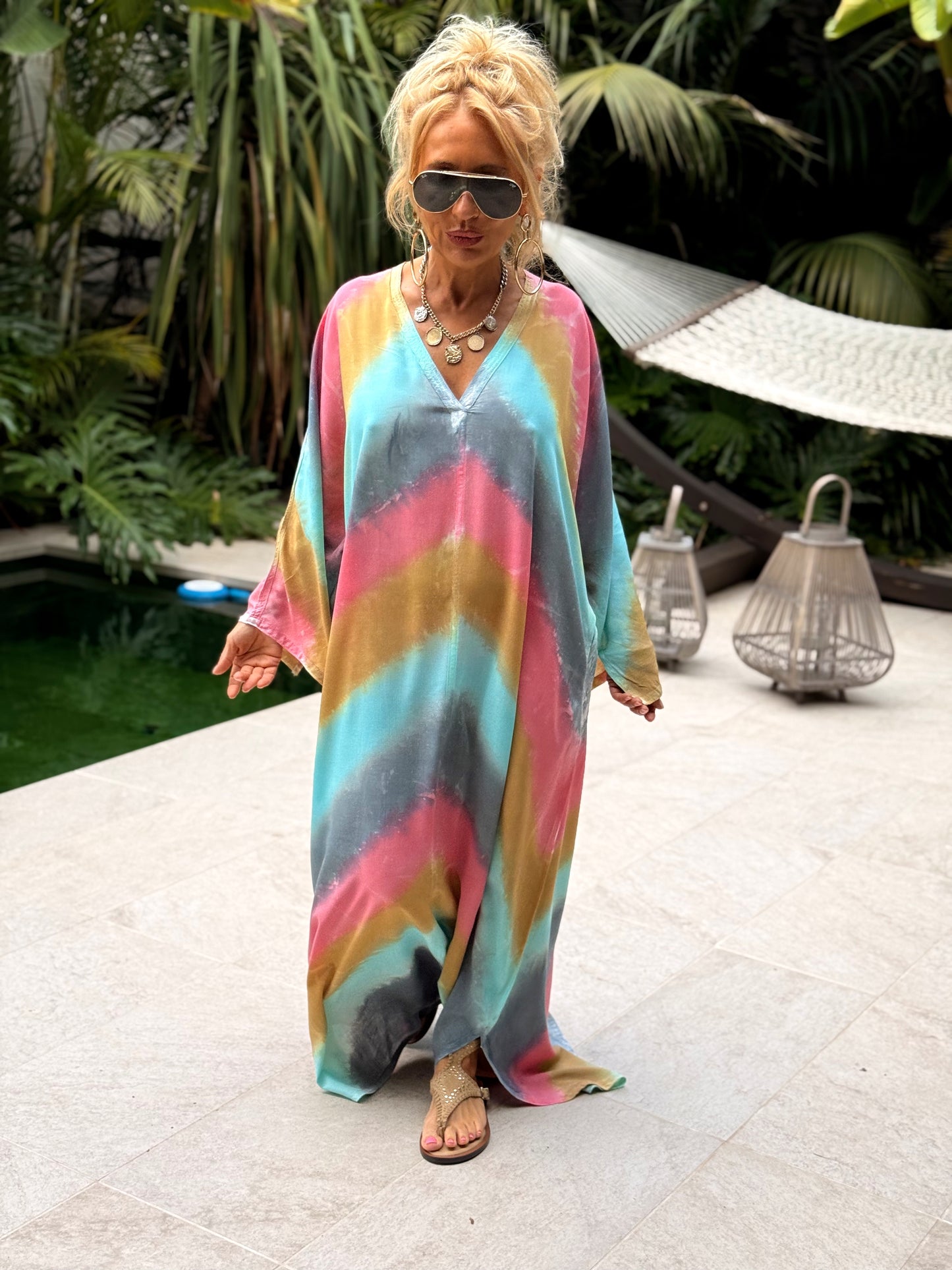 VESTIDO OVERSIZE IBIZA MULTICOLOR