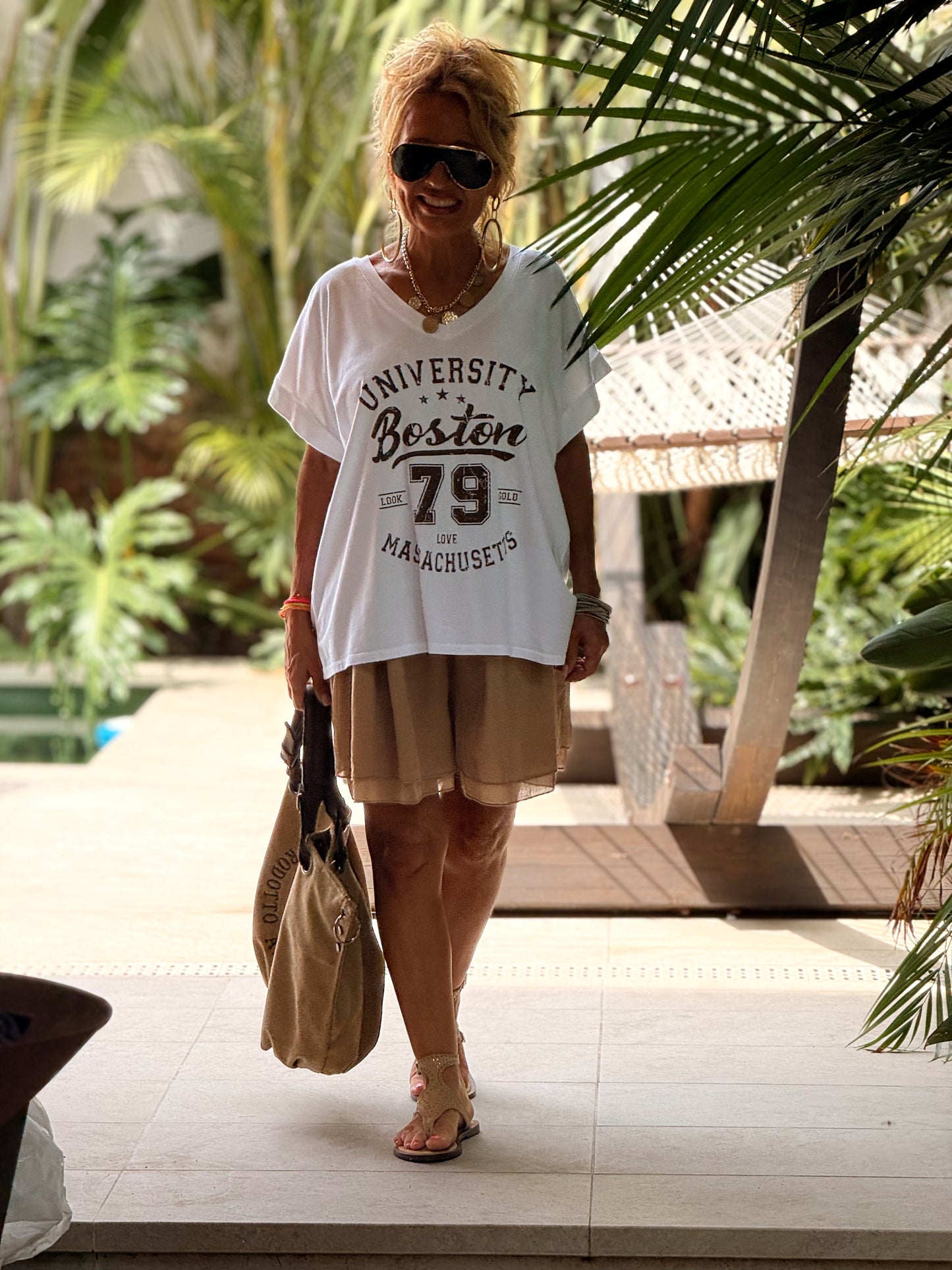 SHORT OVERSIZE MELEY MULTICOLOR