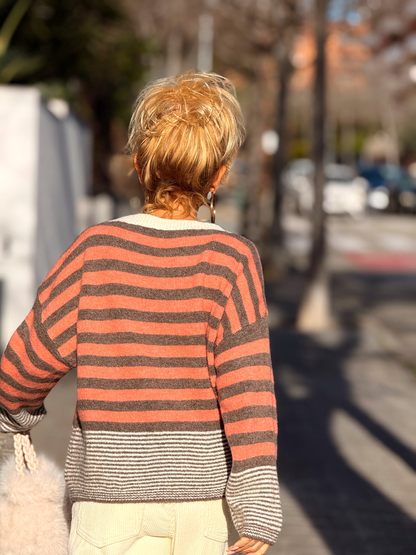 JERSEY DE PUNTO RAYAS LOLA MULTICOLOR