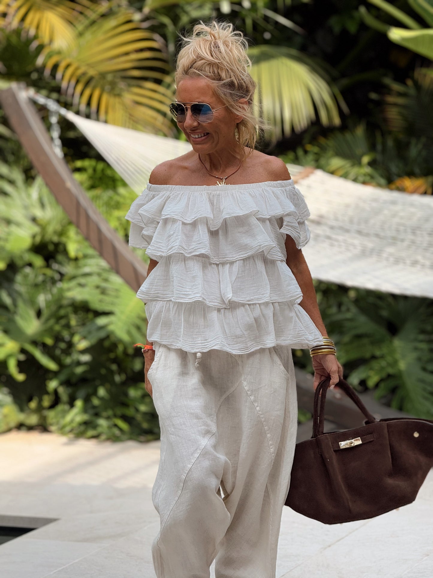 BLUSA VOLANTES ARENA