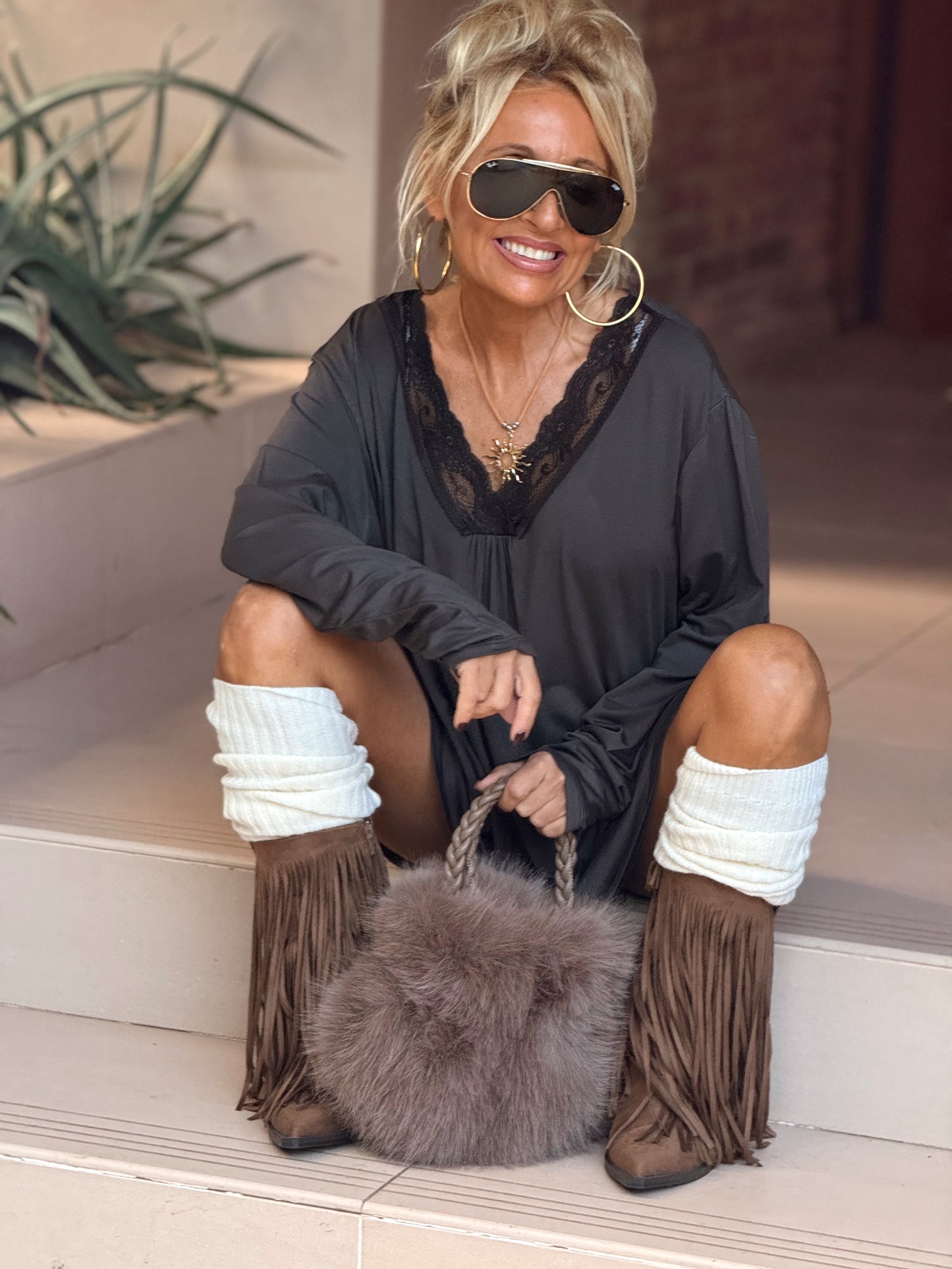 CAMISETA LENCERO SUPER OVERSIZE ESTHER MULTICOLOR