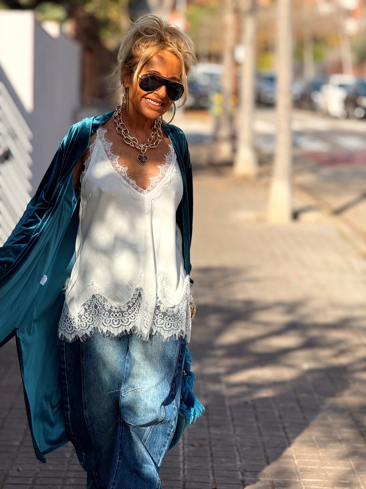 KIMONO TERCIOPELO MULTICOLOR